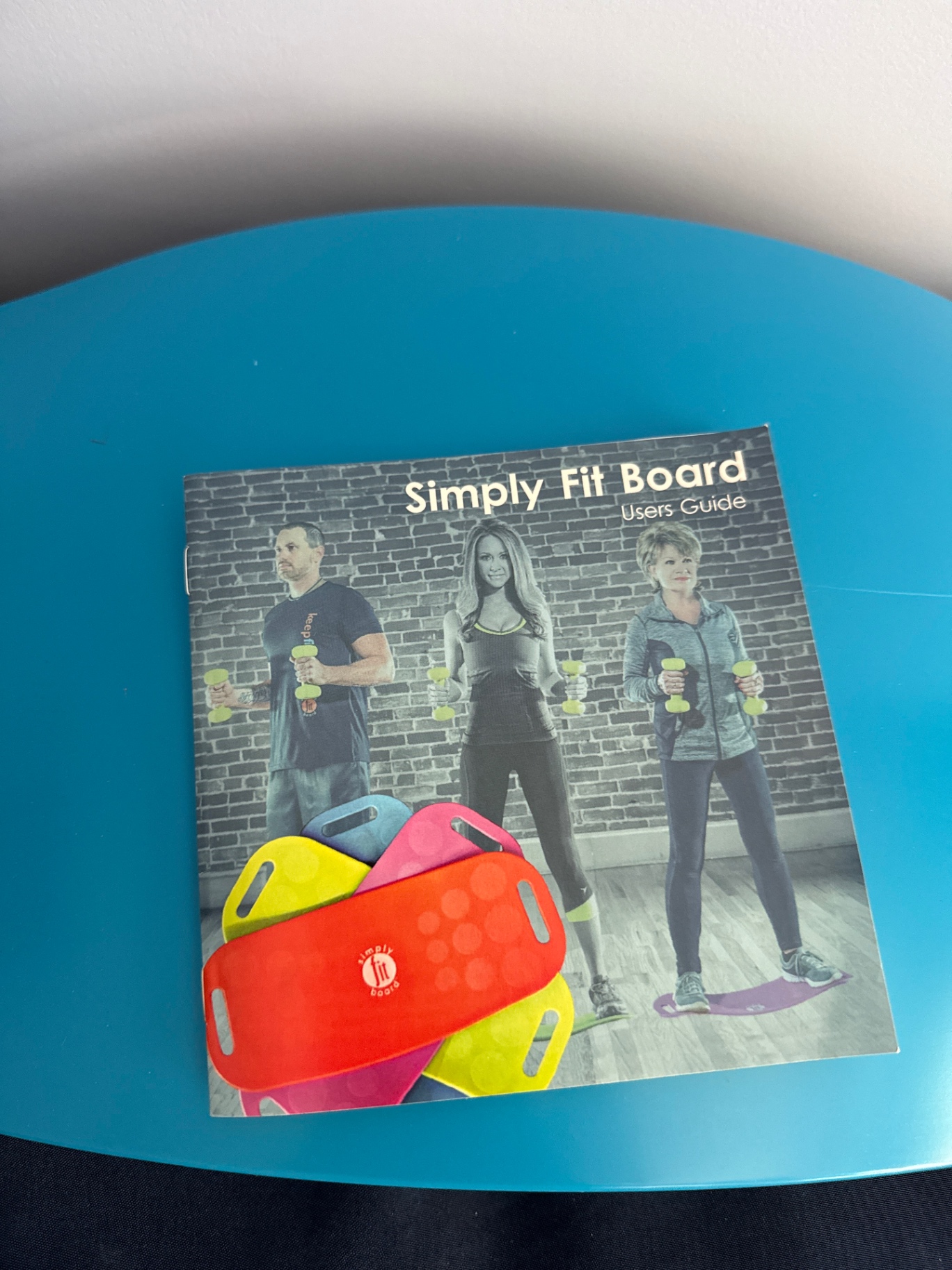 Blue Simply Fit Board with User Guide - image 2 of 2