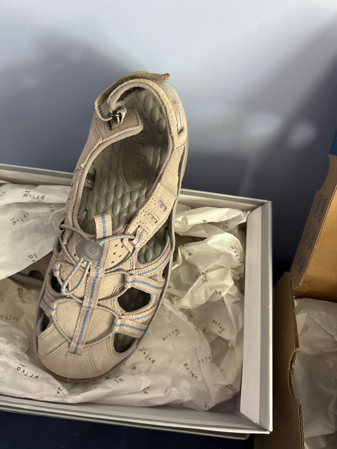 Two Pairs of Clarks Sandals in Boxes - image 2 of 4
