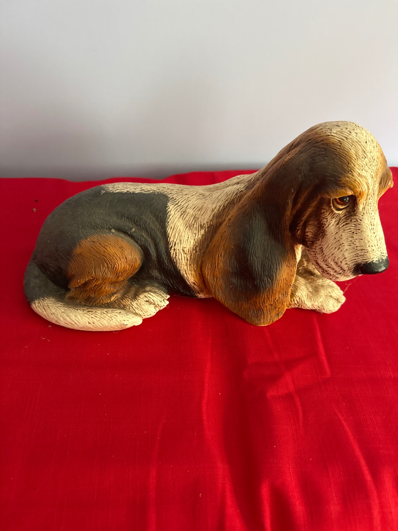 Basset Hound dog figurine sculpture - image 1 of 3