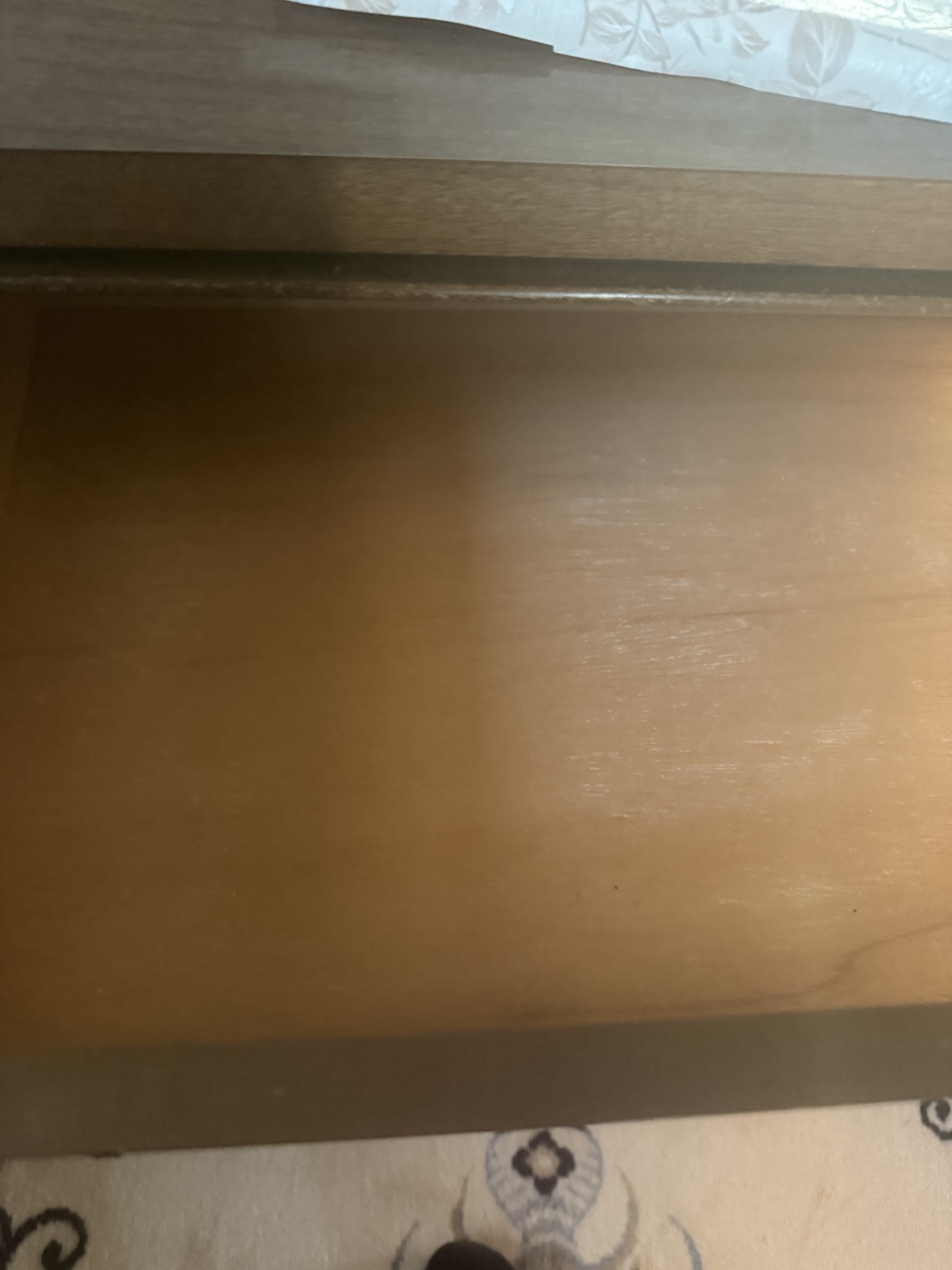 Mid-Century Wooden Dresser with Mirror - image 5 of 7