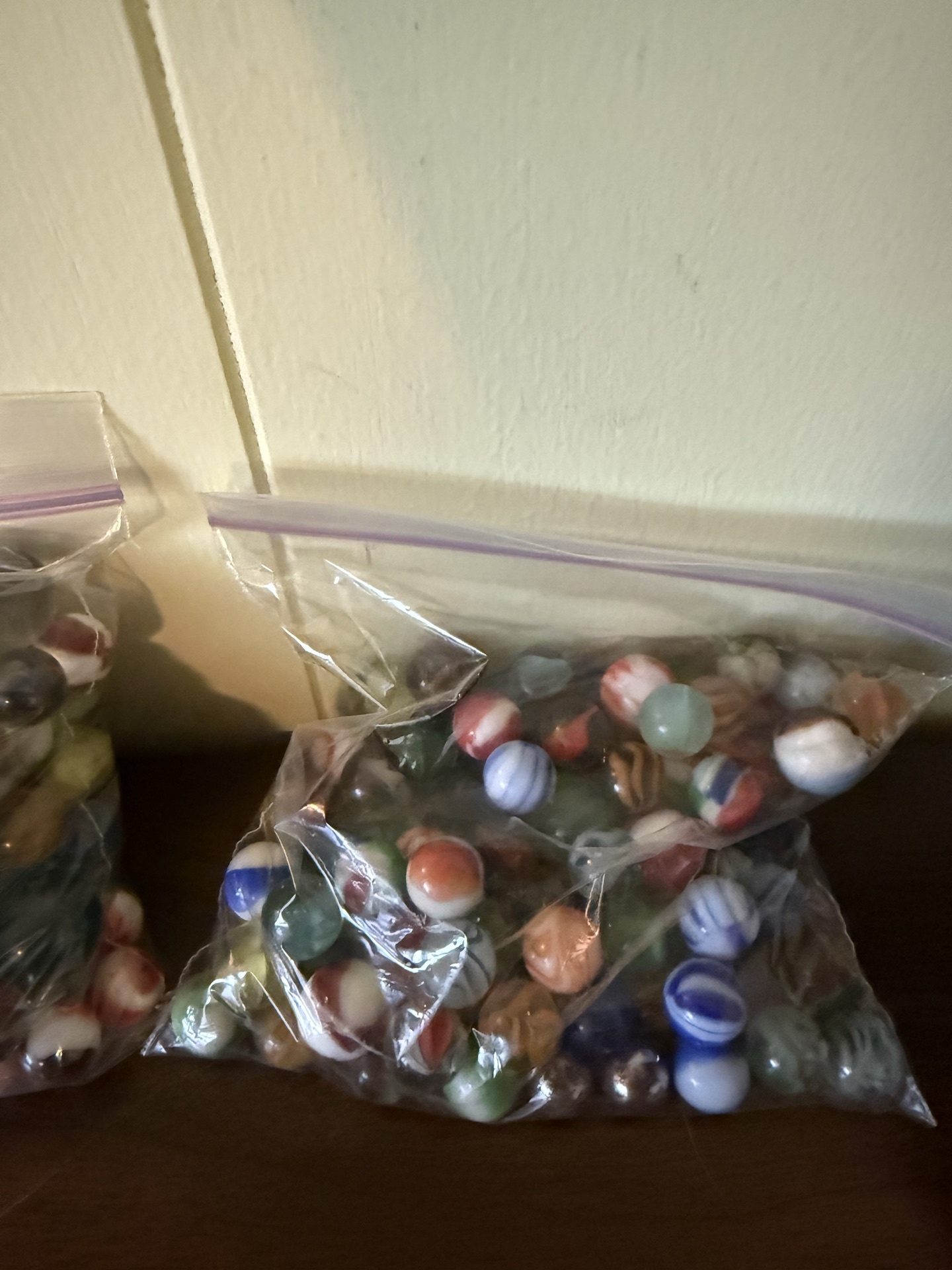 Assorted marbles and a Duncan Imperial yo-yo - image 4 of 6