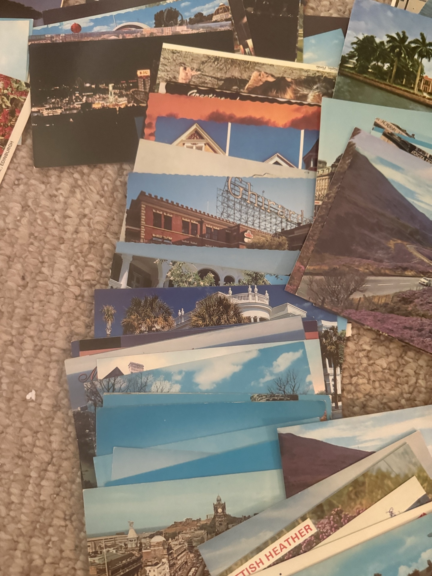 Assorted Travel Postcards and Souvenir Cards - image 17 of 19