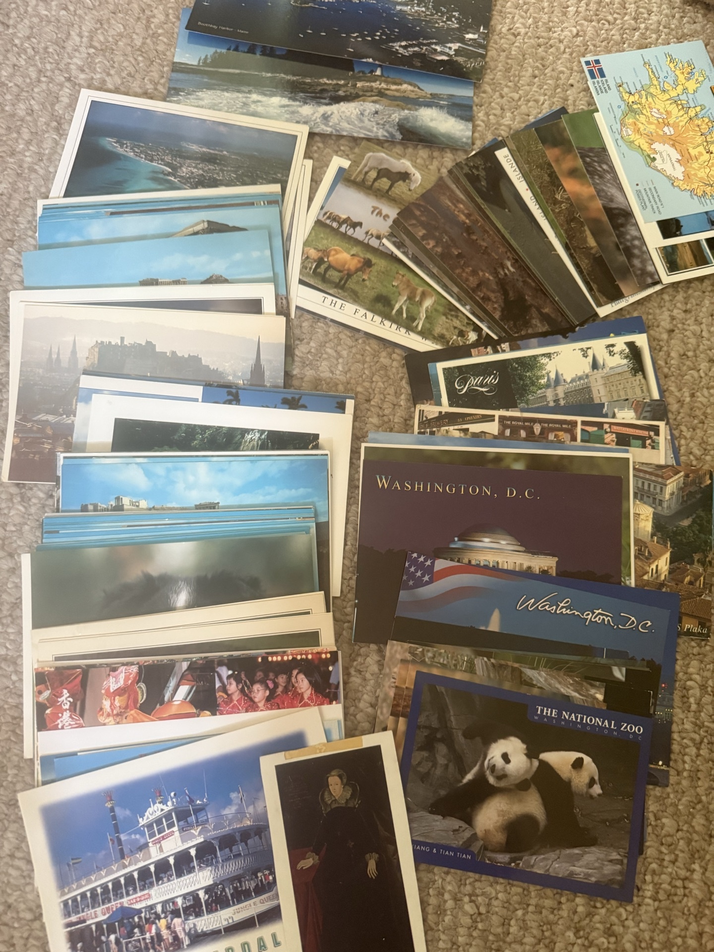 Assorted Travel Postcards and Souvenir Cards - image 13 of 19