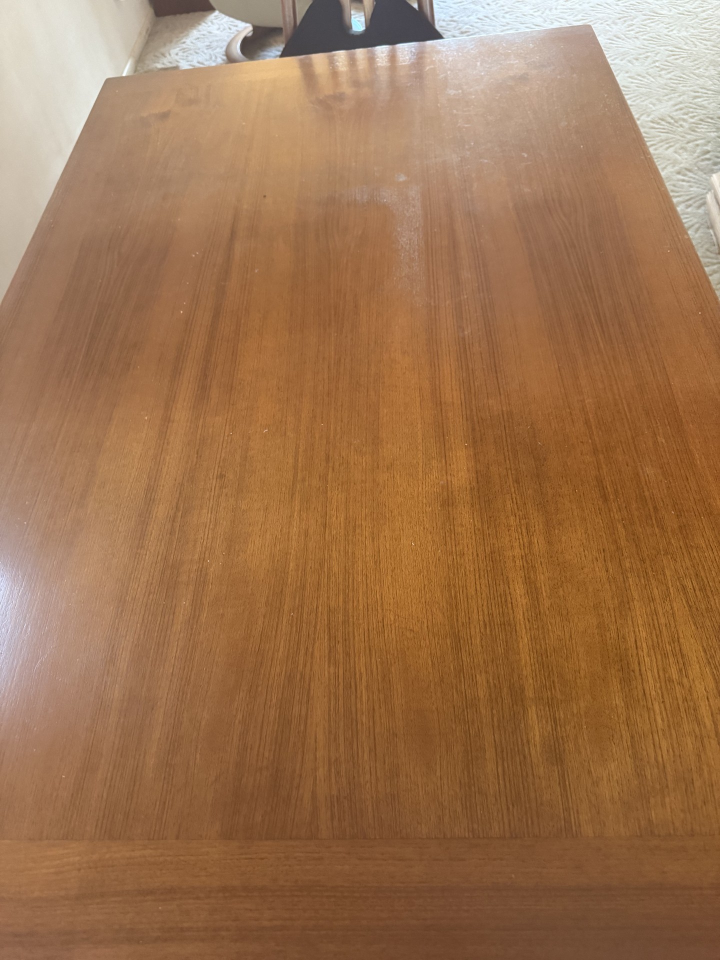 Crystal glassware and wooden dining set - image 13 of 14