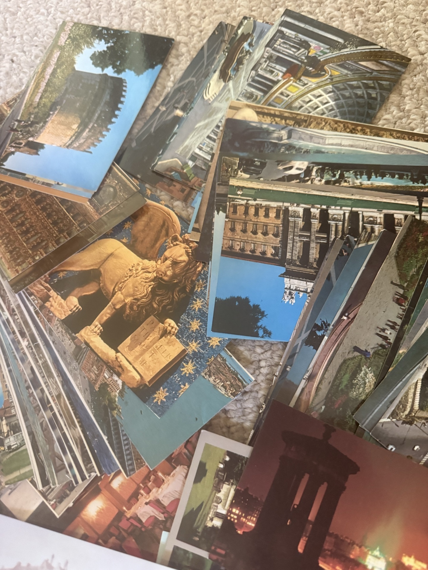 Assorted Travel Postcards and Souvenir Cards - image 5 of 19