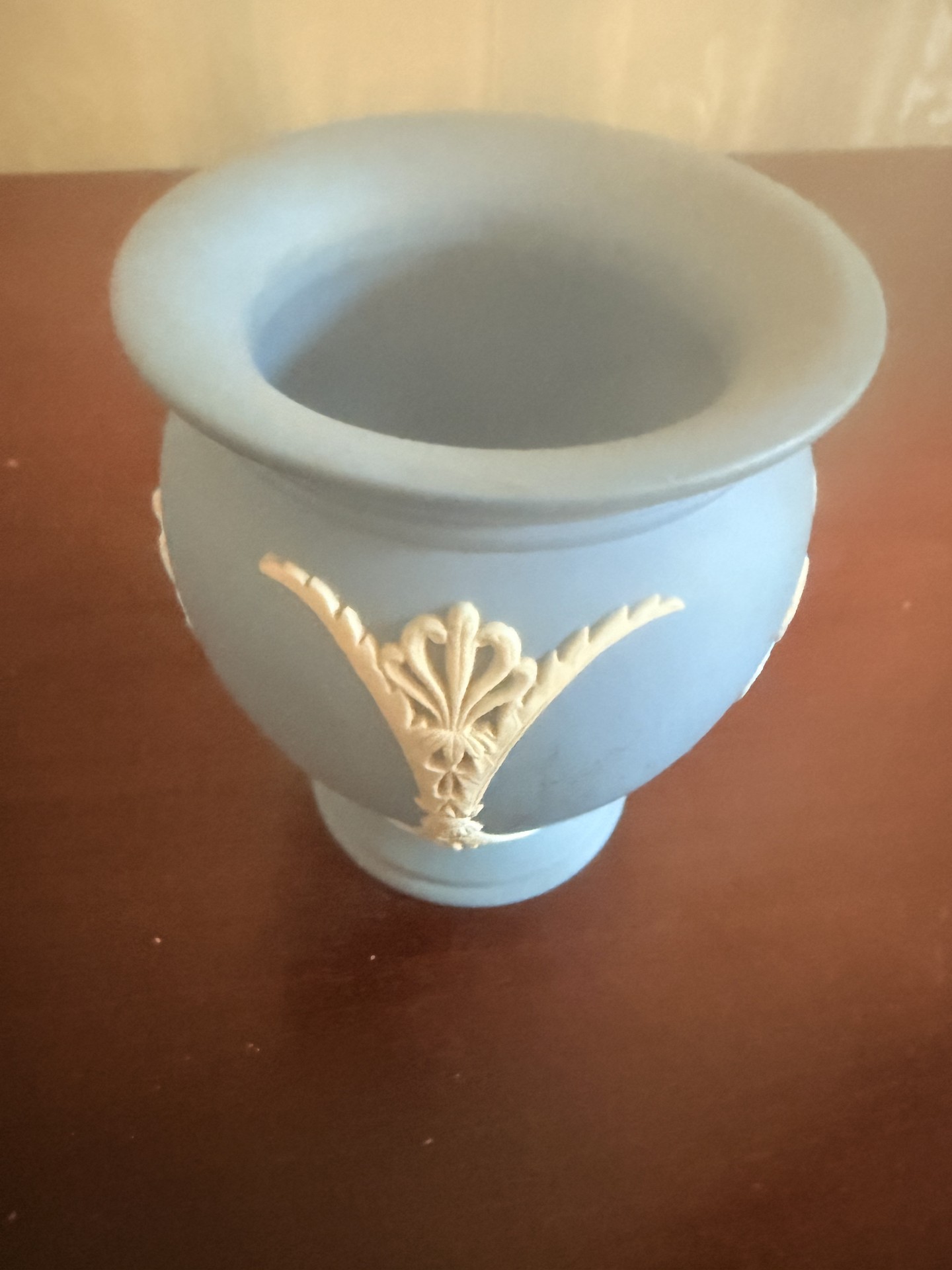 Blue Wedgwood Jasperware Trinket Box Set with Classical Reliefs - image 9 of 11
