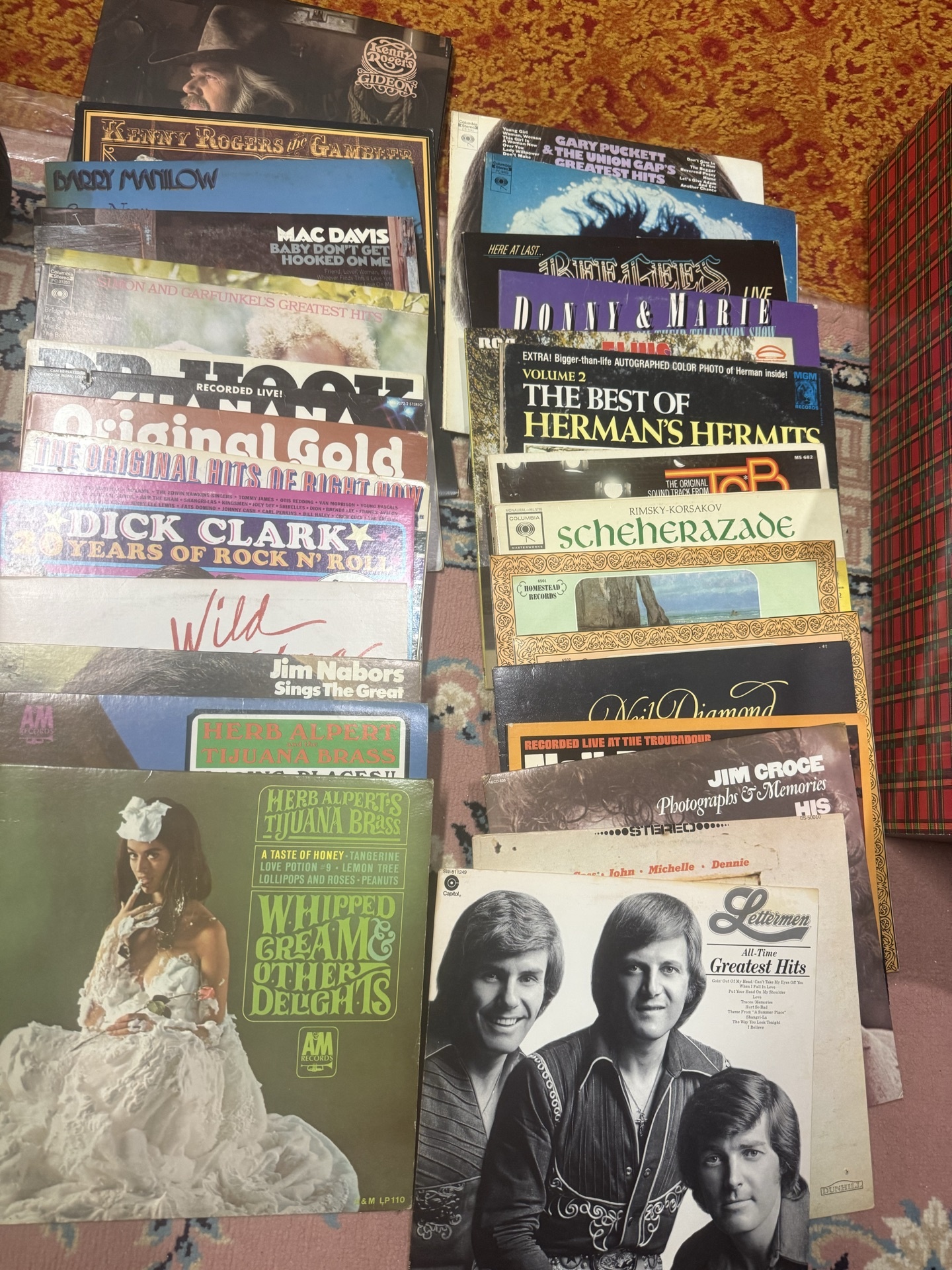 Collection of vinyl LP record covers - image 1 of 6