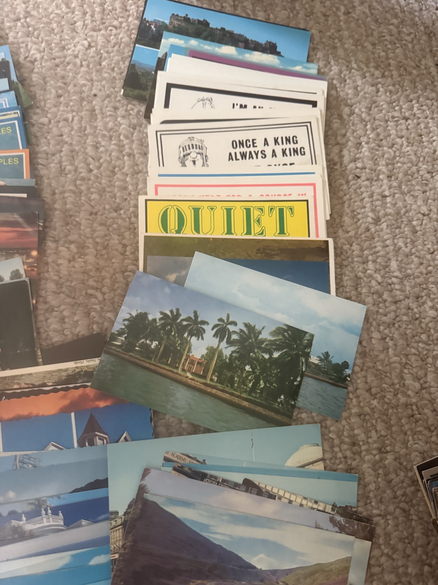 Assorted Travel Postcards and Souvenir Cards - image 16 of 19