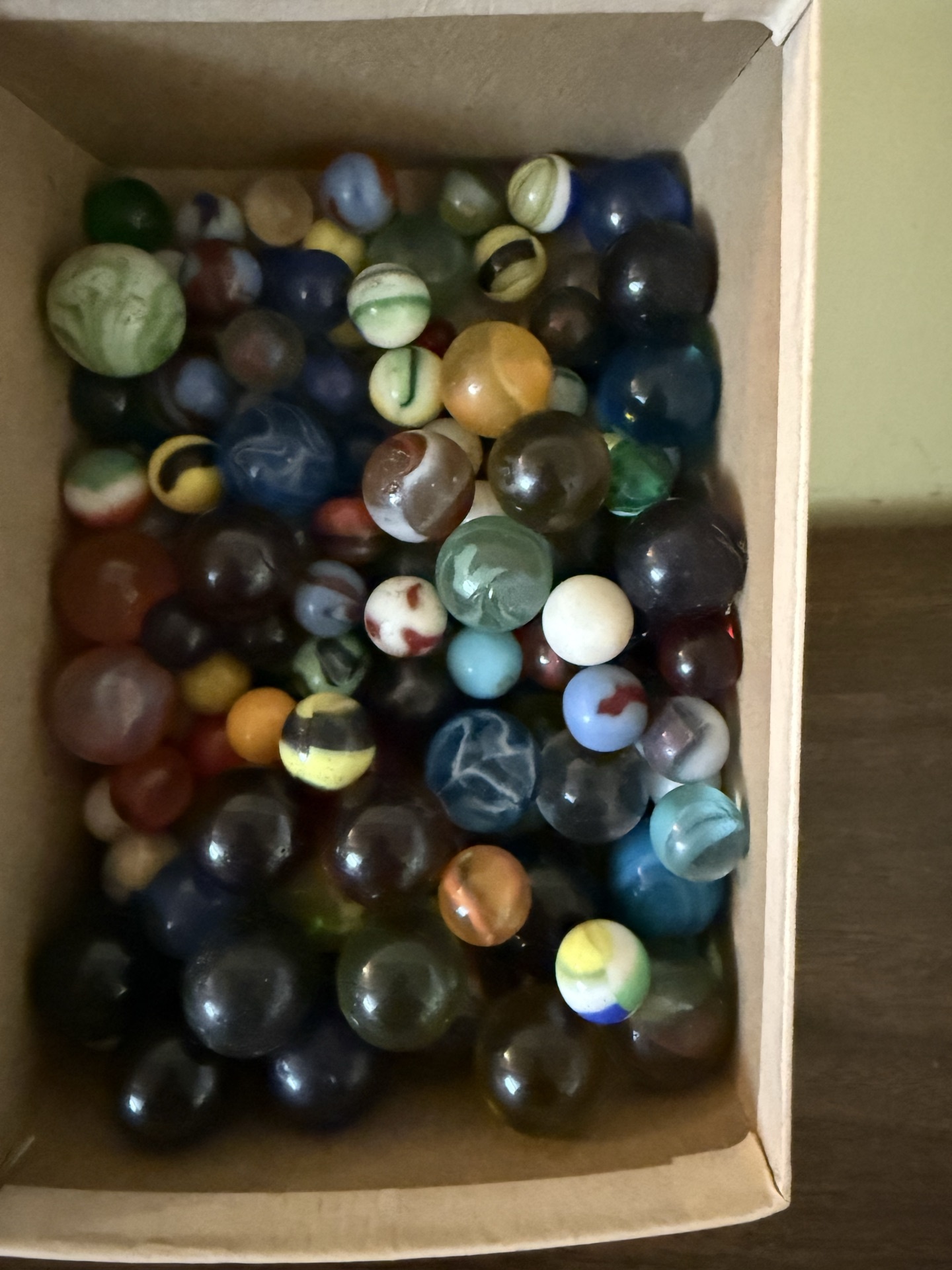 Assorted marbles and a Duncan Imperial yo-yo - image 5 of 6