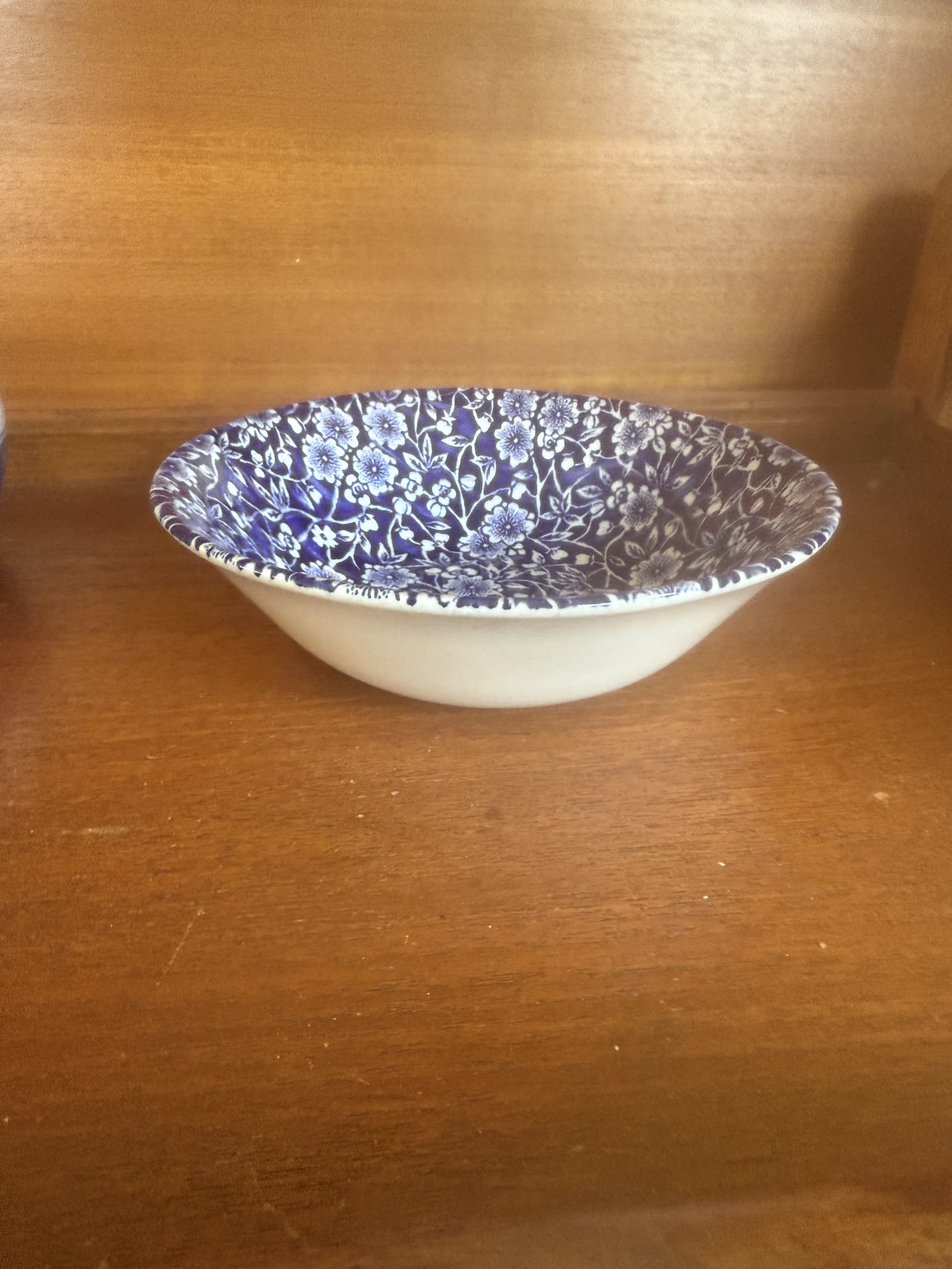 Blue and white Swinnerton's transferware ceramics with The Ferry ironstone and matching dishware - image 7 of 9