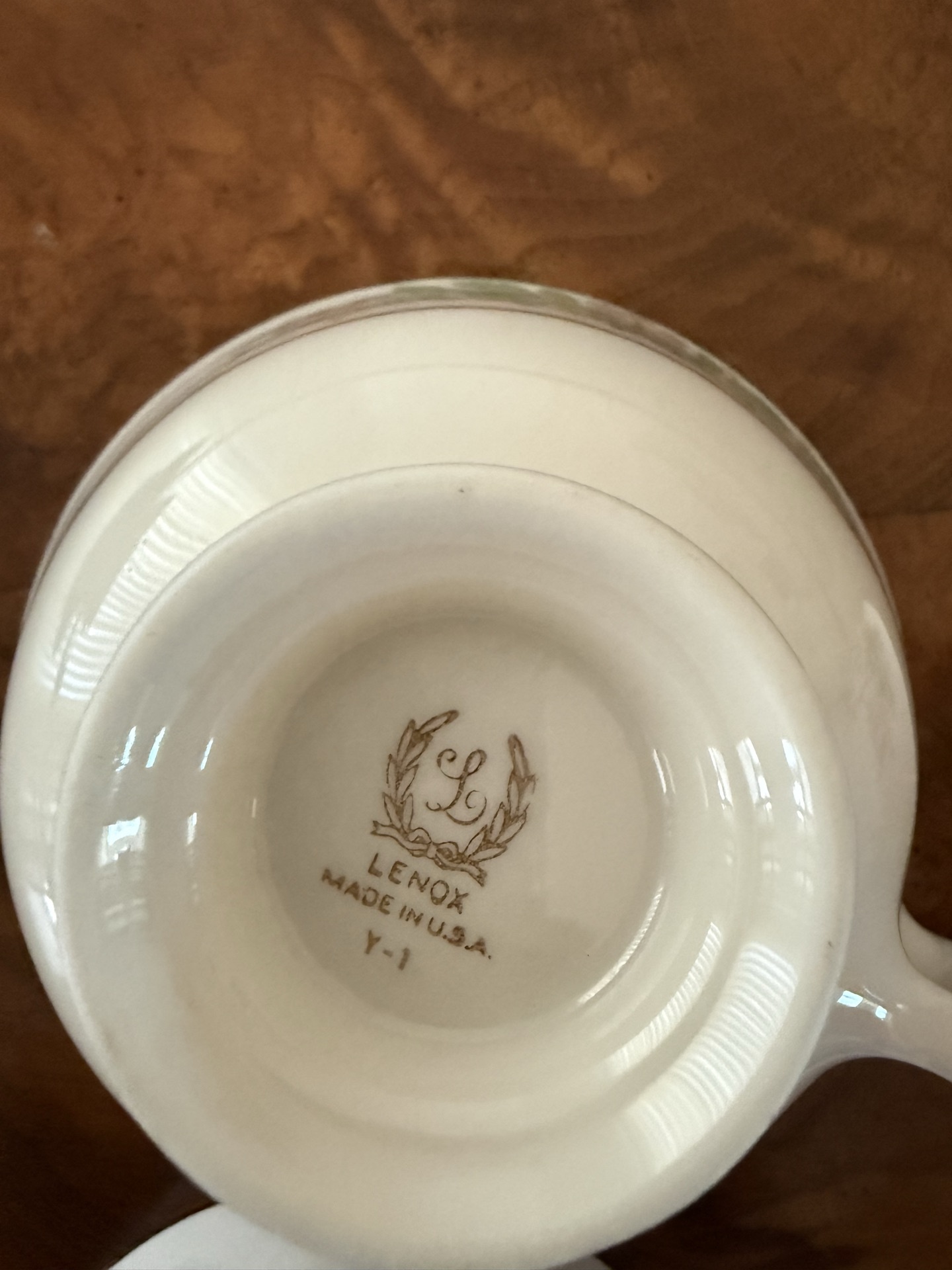 Multibrand bone china tea set with floral designs - image 8 of 9