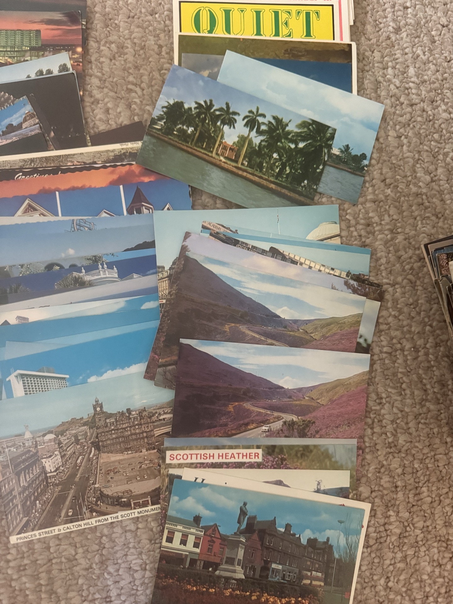 Assorted Travel Postcards and Souvenir Cards - image 15 of 19