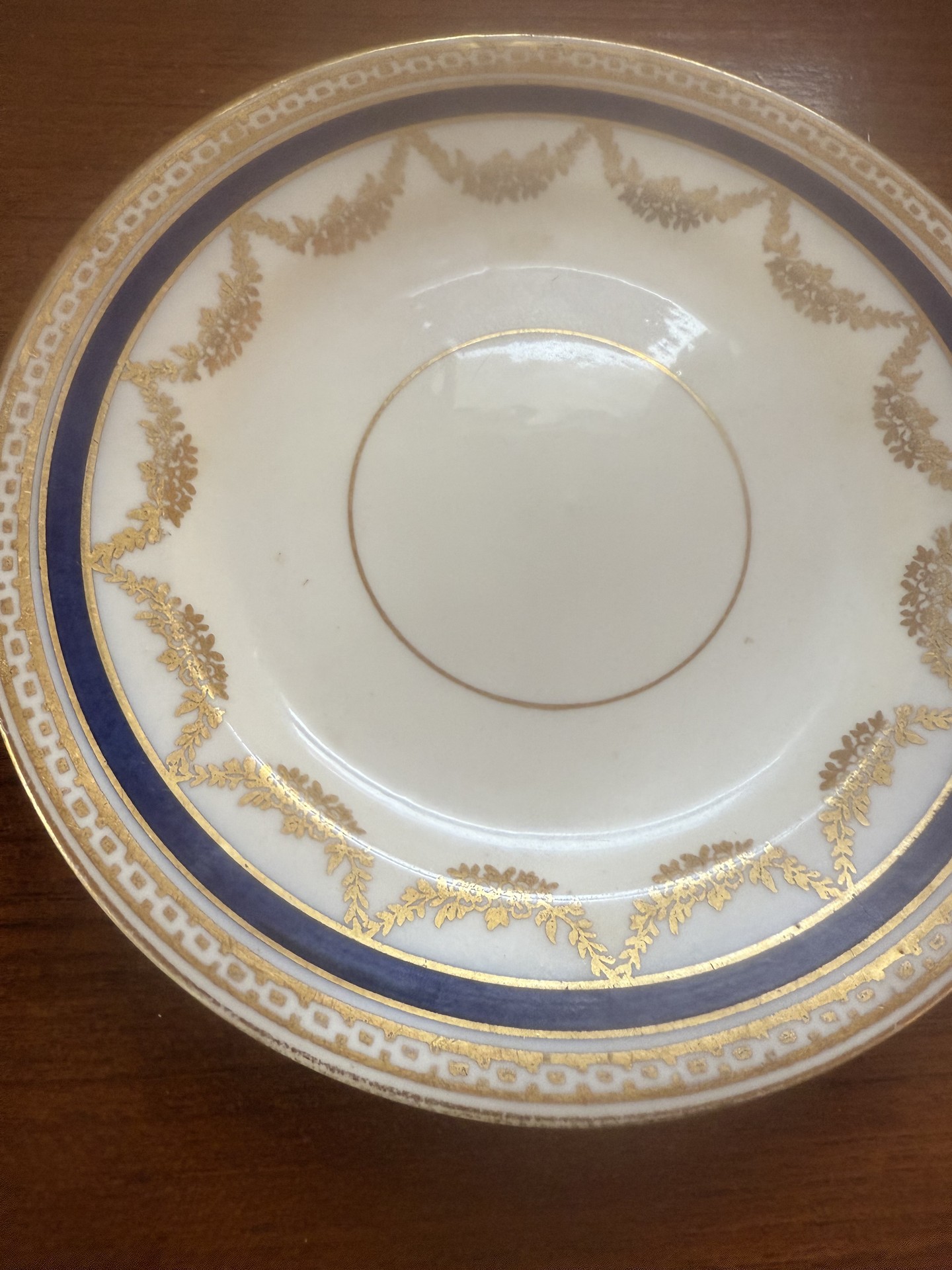 Diamond China England porcelain dinnerware set with cups, saucers, bowls, and plates - image 4 of 10