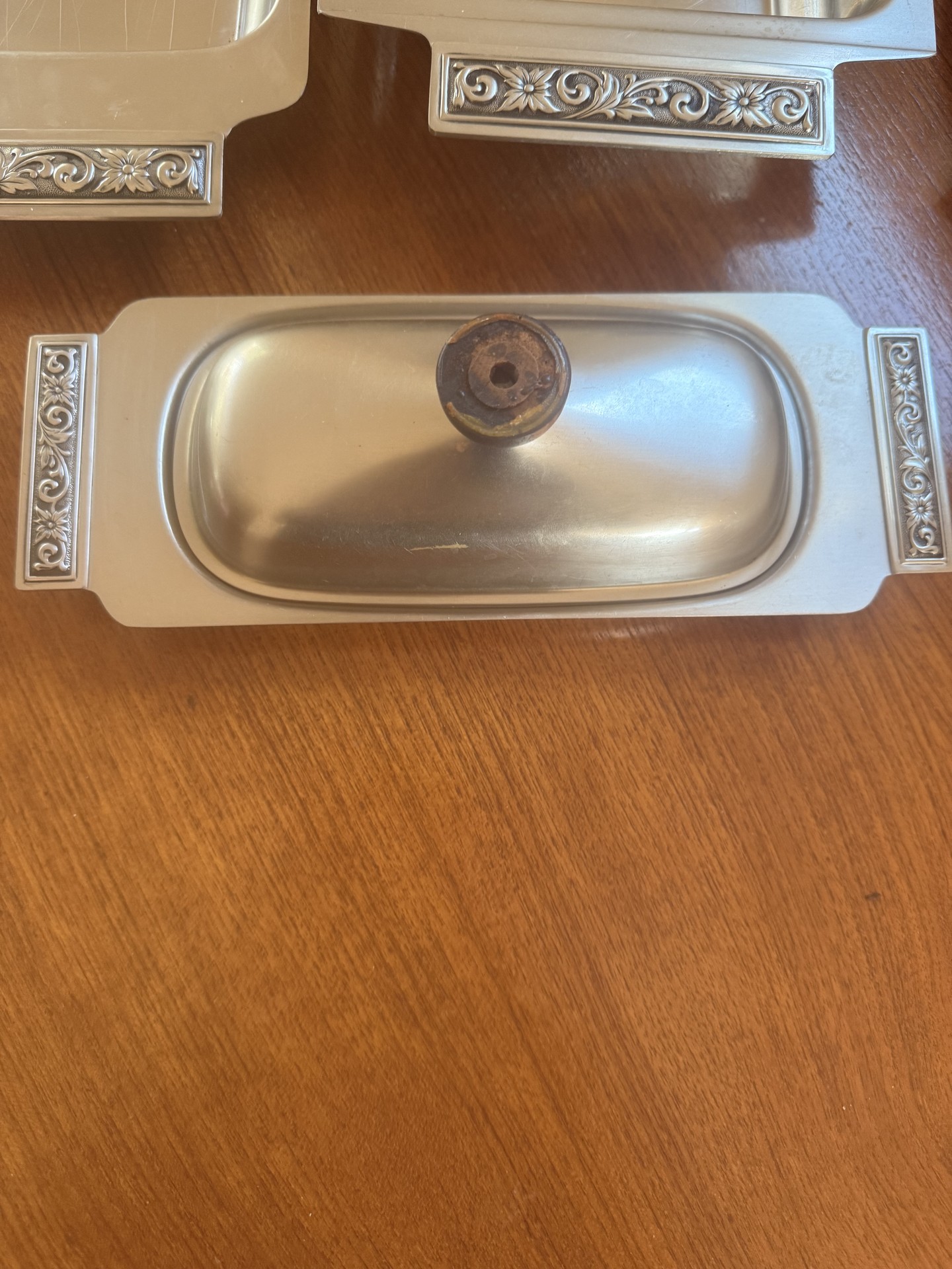 Silver-tone servingware and flatware set - image 4 of 9