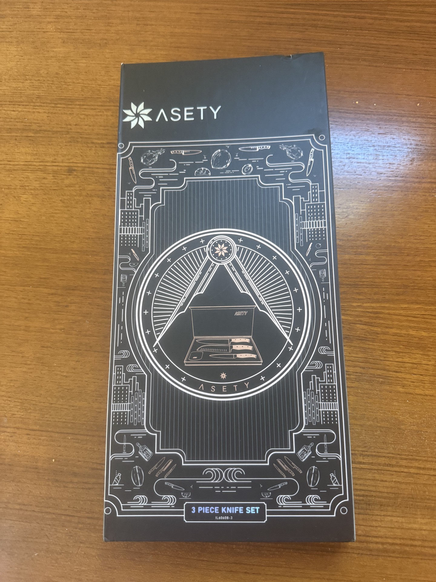 ASETY 3-Piece Knife Set in Case - image 3 of 5