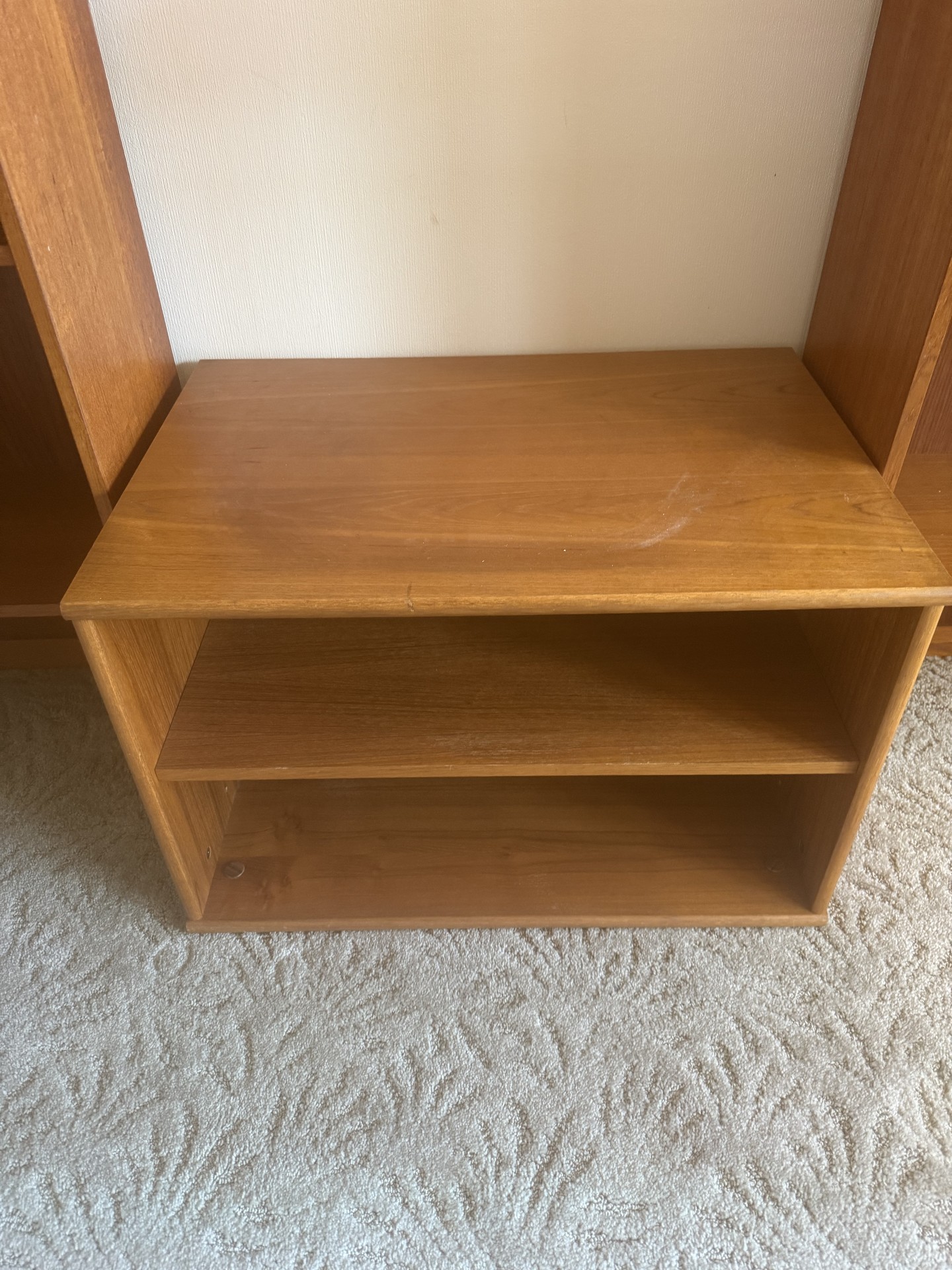 Set of three wooden shelving units - image 3 of 8