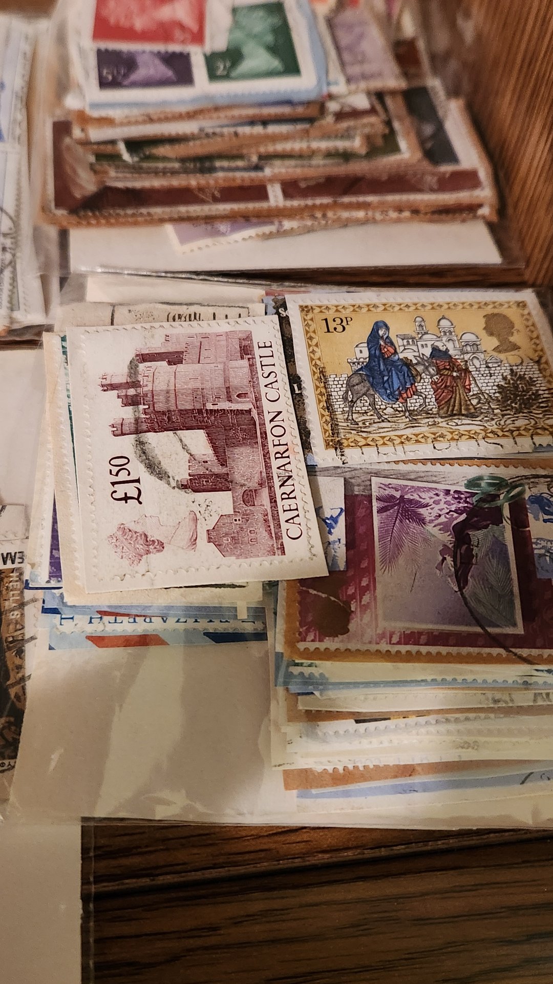 International Stamp Collection with Envelopes and Storage Box - image 3 of 9