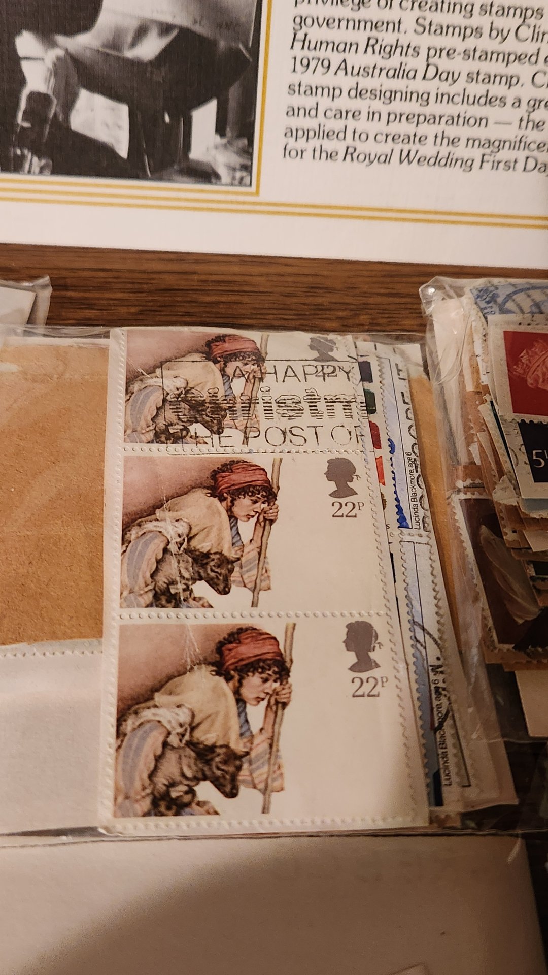 International Stamp Collection with Envelopes and Storage Box - image 4 of 9