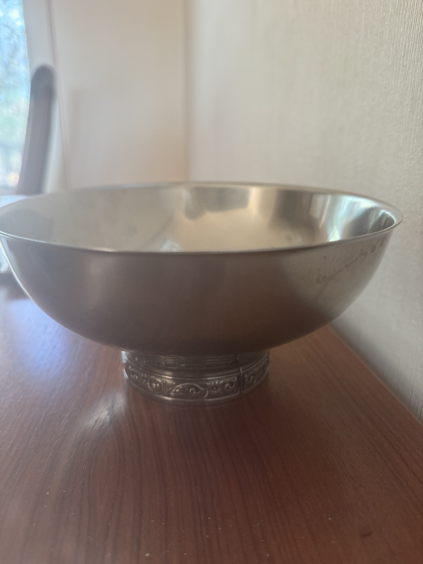 Silver-tone servingware and flatware set - image 7 of 9