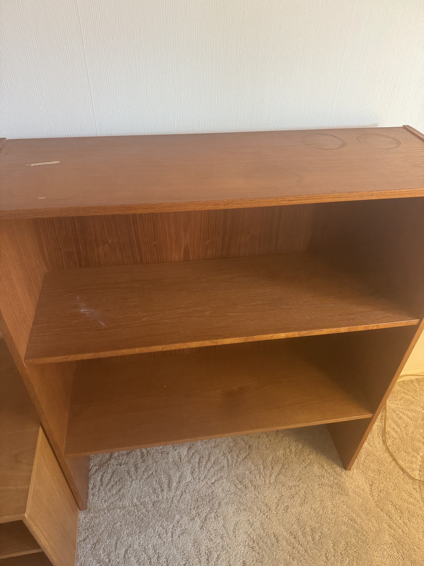 Set of three wooden shelving units - image 5 of 8