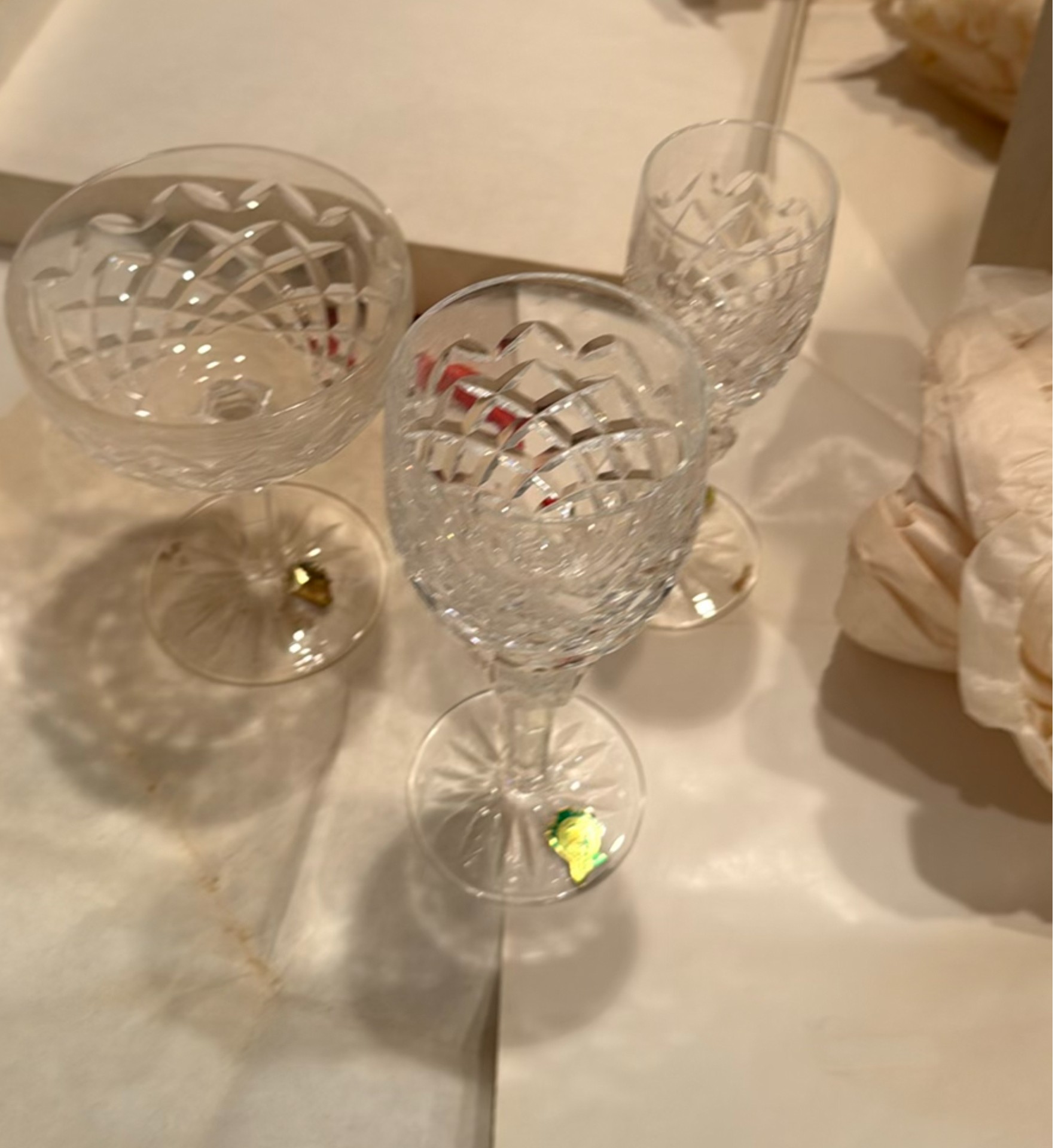 Waterford Powerscourt Crystal Glassware Set - image 1 of 5
