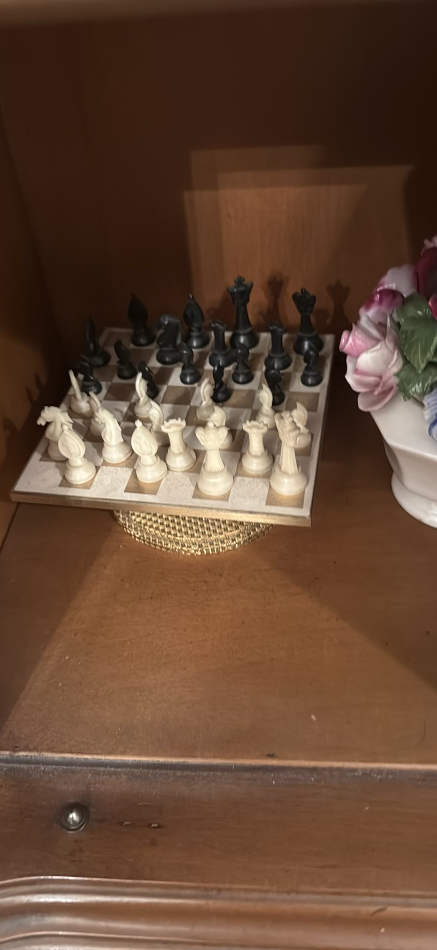 Assorted Decorative Figurines, Vases, and chess board - image 6 of 6