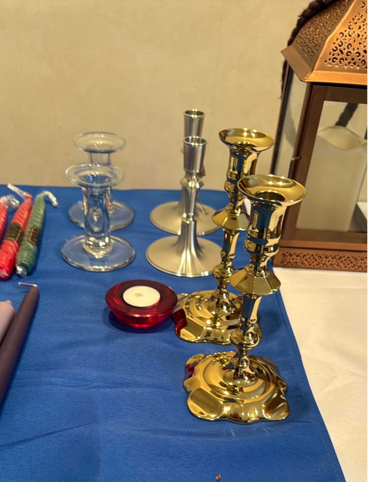 Assorted Candles, Lanterns, and Candle Holders - image 6 of 6
