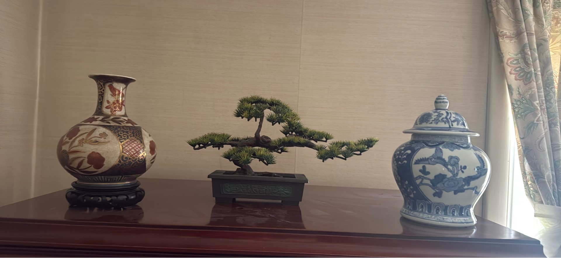 Decorative Vase, Jar and Bonsai Sculpture - image 1 of 4