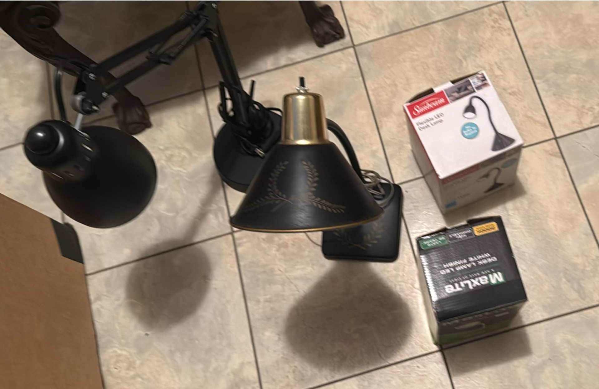 Desk Lamps Including Sunbeam and MaxLite Models - image 1 of 5