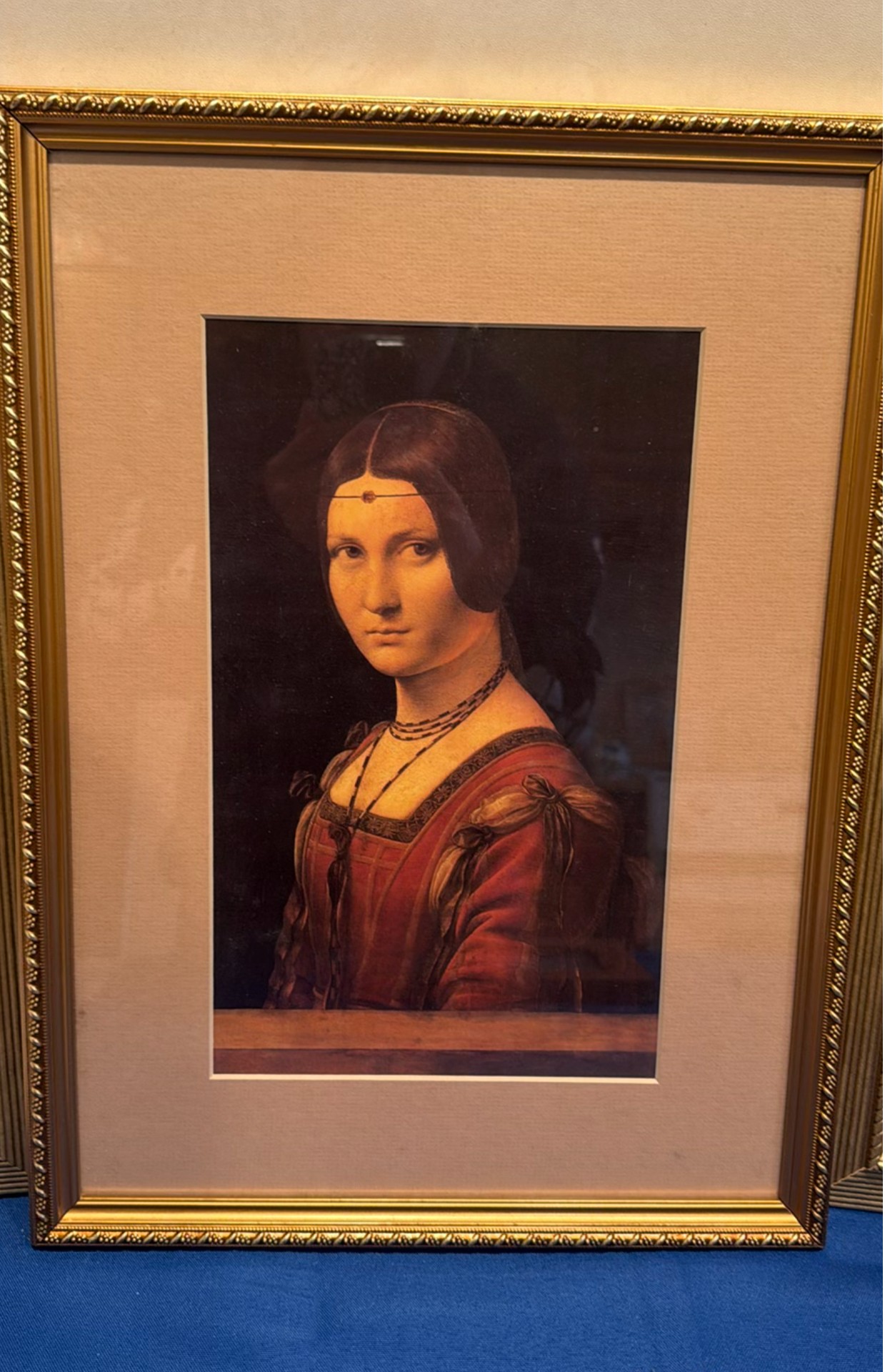 Three Framed Portrait Art Prints - image 3 of 4