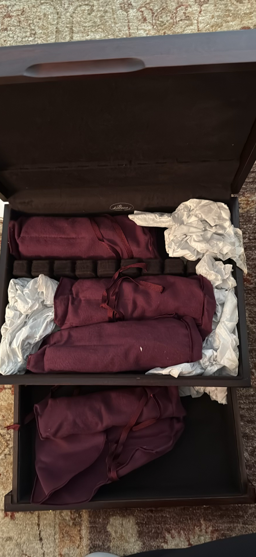 Towle Flatware Set with Wooden Storage Chest - image 3 of 9
