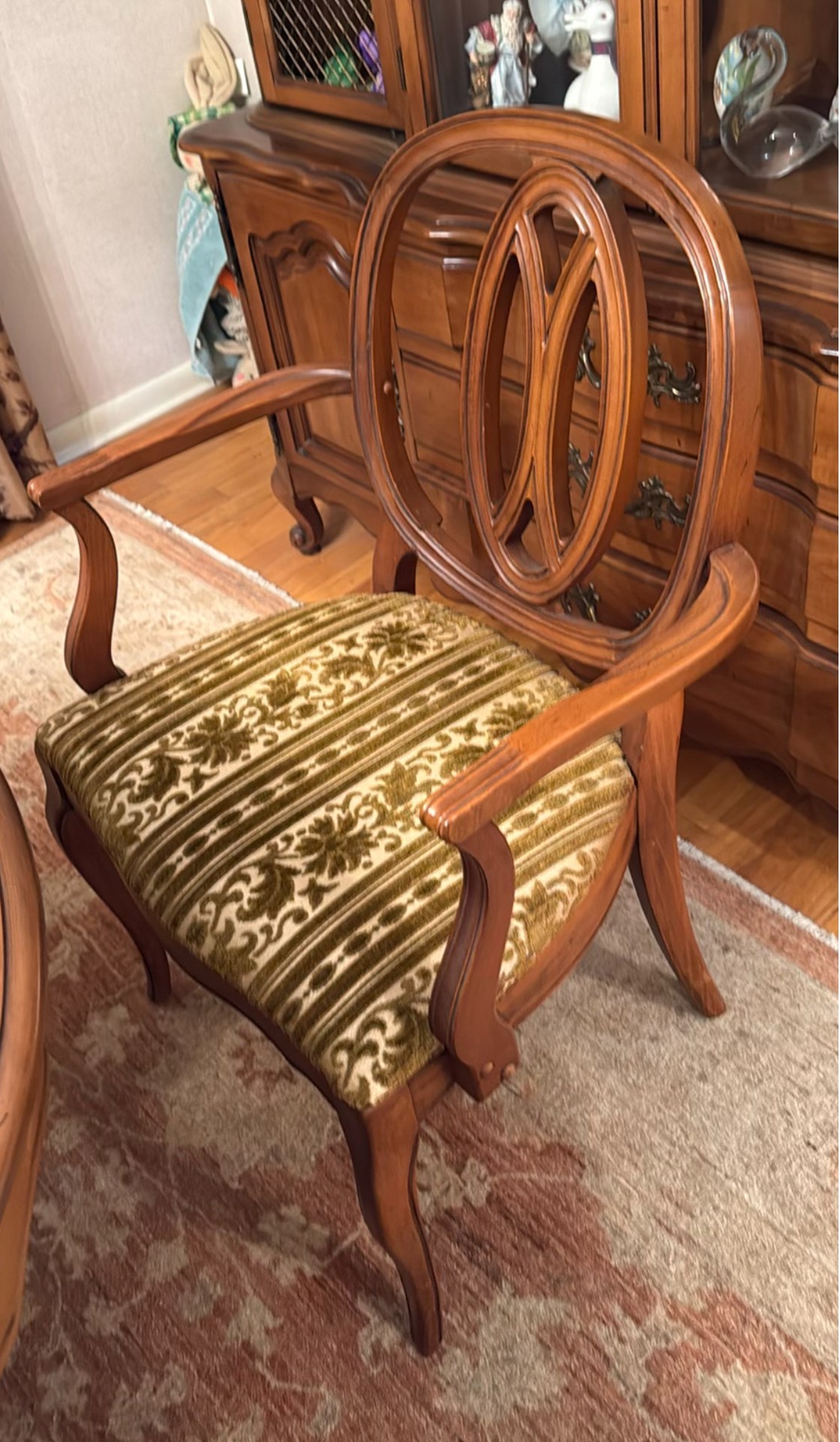 Dining Table with Six Matching Chairs - image 2 of 5