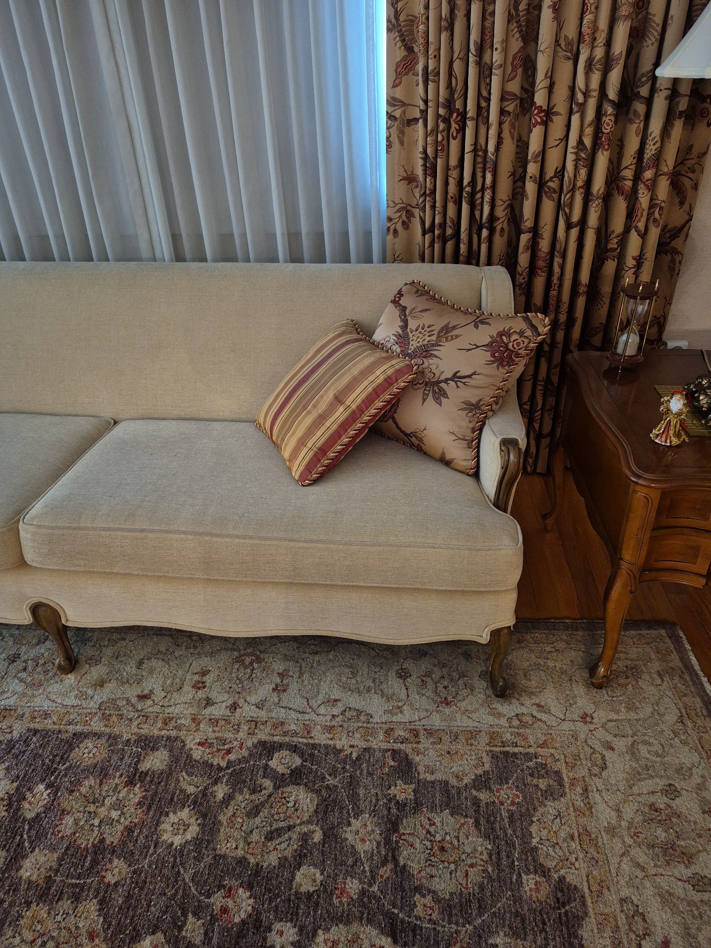 Upholstered Sofa with Accent Pillows - image 2 of 4