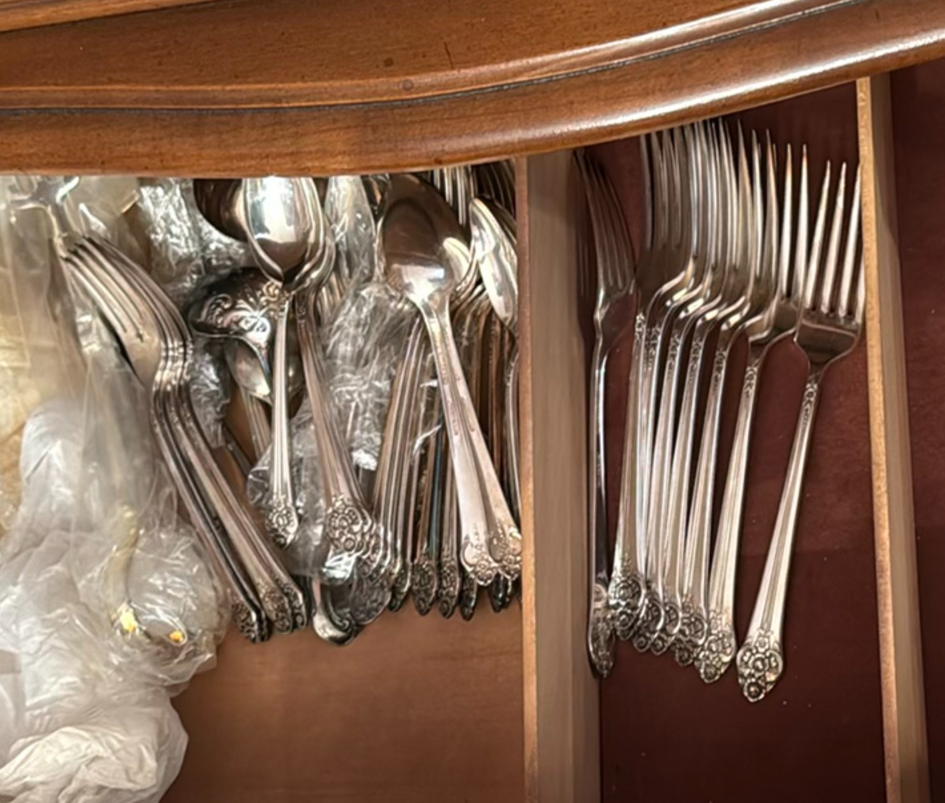 Assorted Silverplate Flatware and Serving Utensils - image 8 of 8
