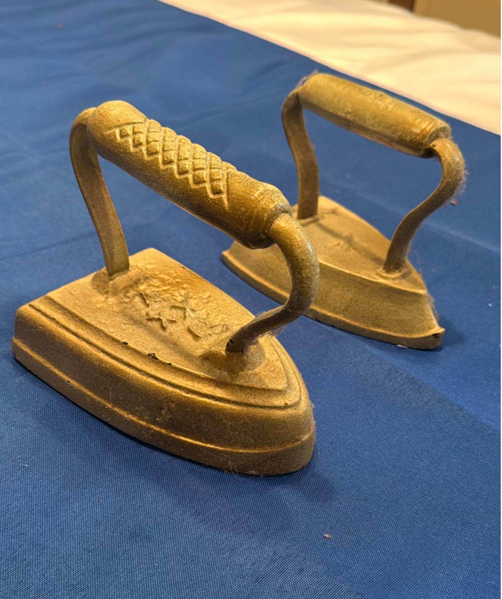 Two Cast Iron Flat Irons - image 2 of 3