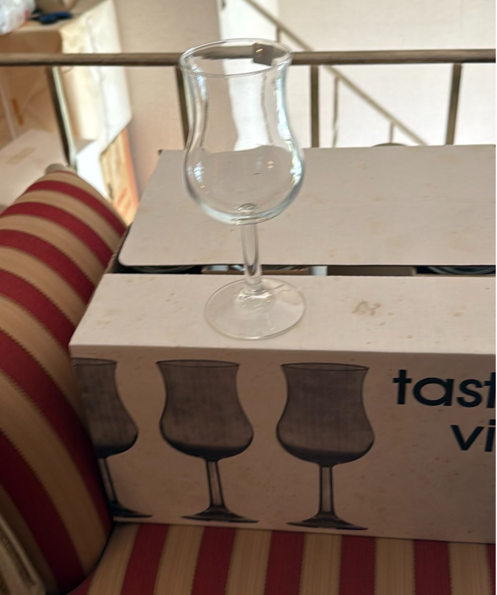 Taste Vin Stemmed Wine Glasses in Box - image 3 of 3
