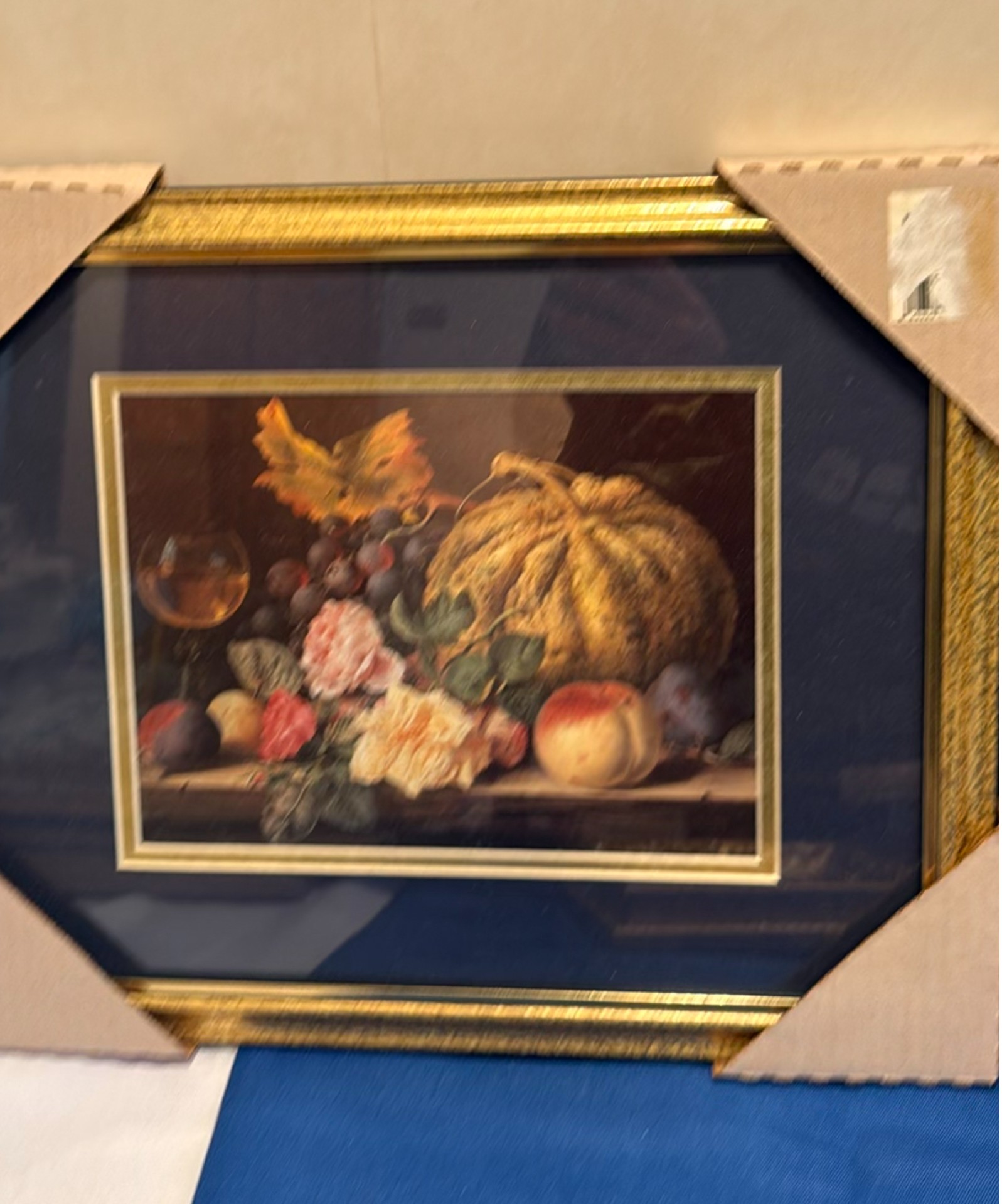 Three Framed Still Life Fruit Prints - image 3 of 4