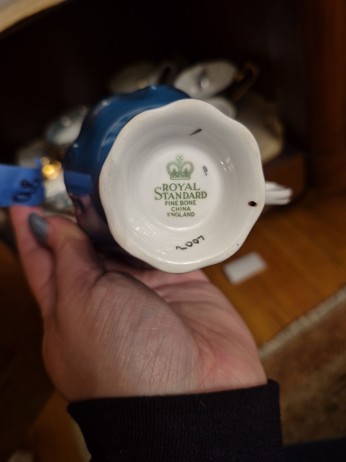Assorted porcelain teacups - image 3 of 3