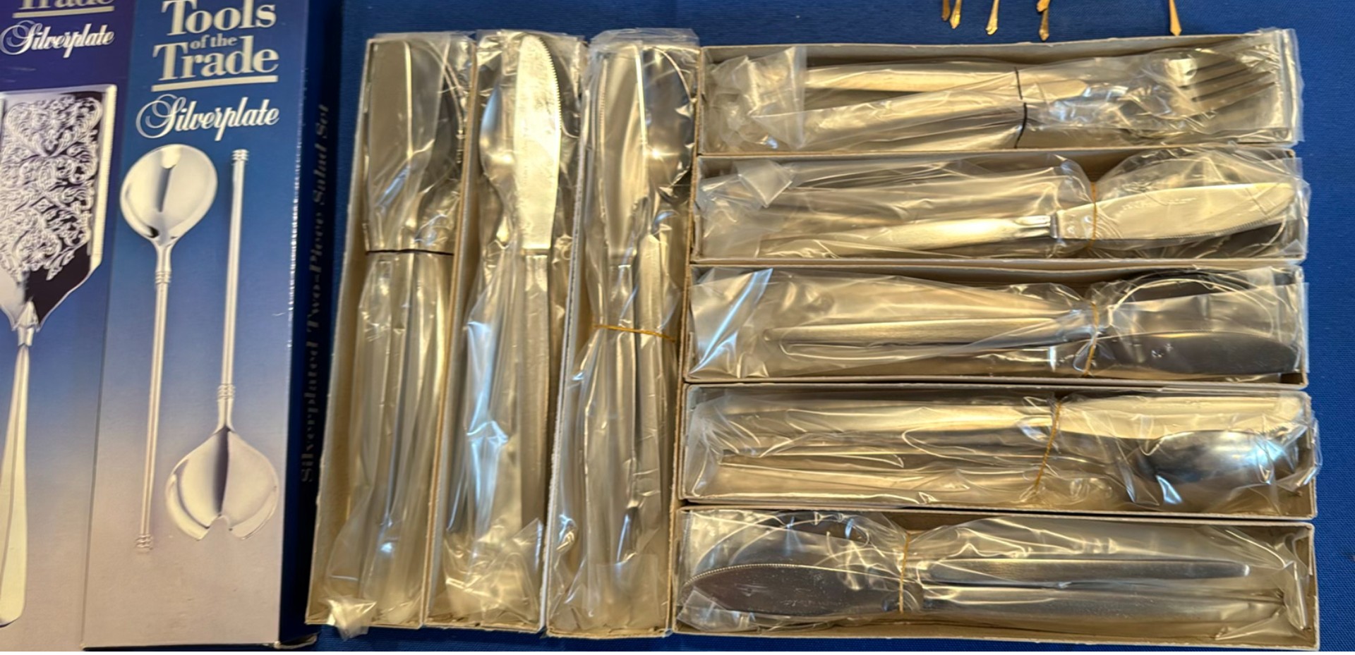 Assorted Silverplate Flatware and Serving Utensils - image 3 of 8