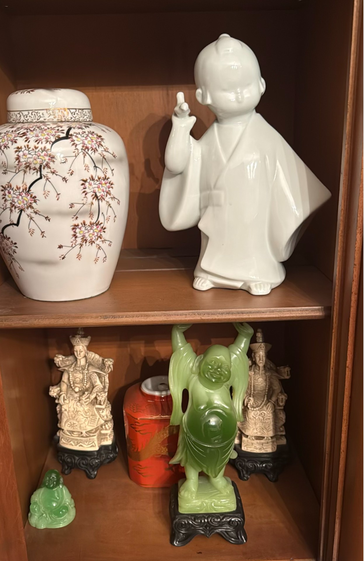 Decorative Asian-Style Figurines and Jars - image 1 of 4