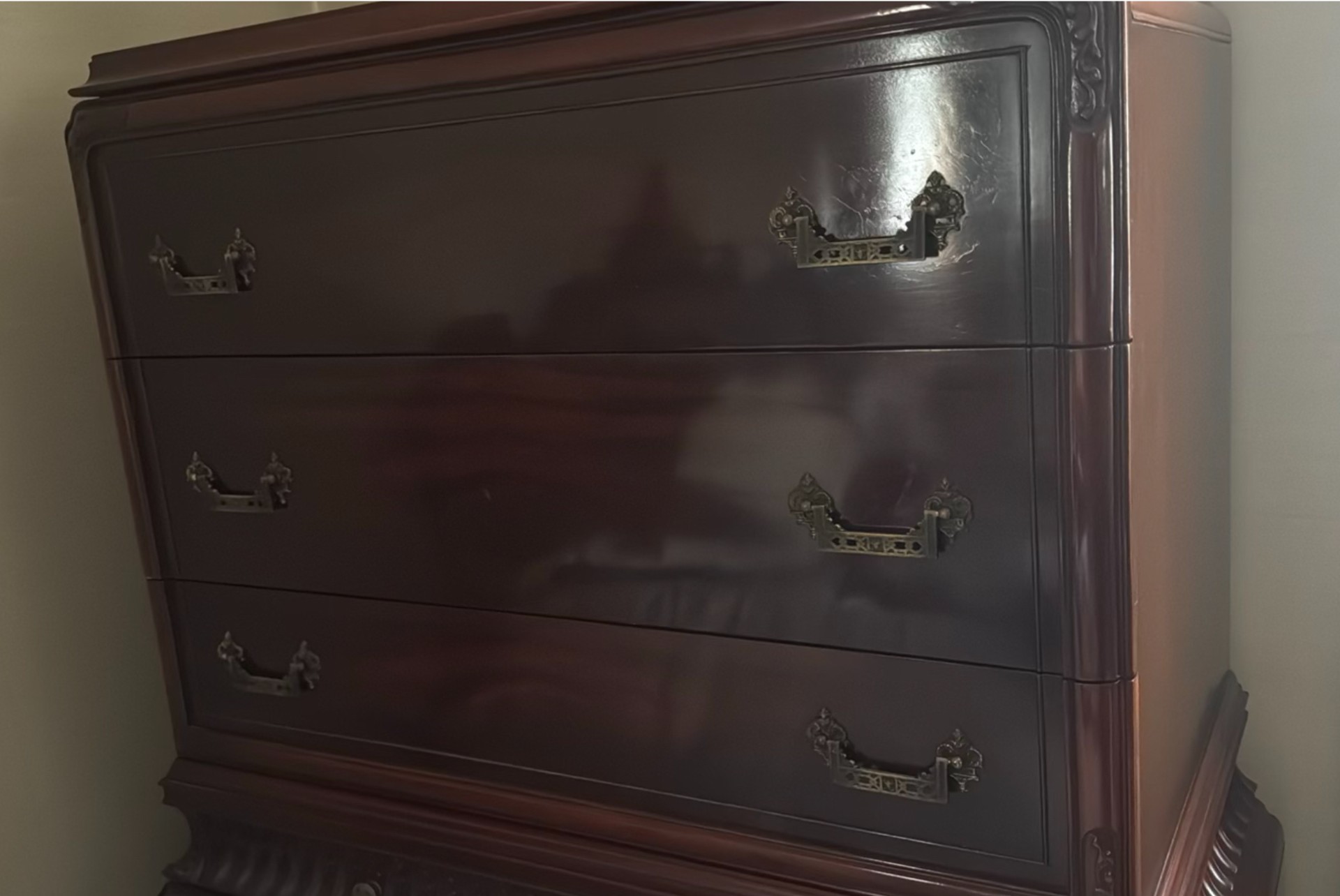 Full Bedroom Set - Bed, Dresser, Higboy, Side Table - image 2 of 11