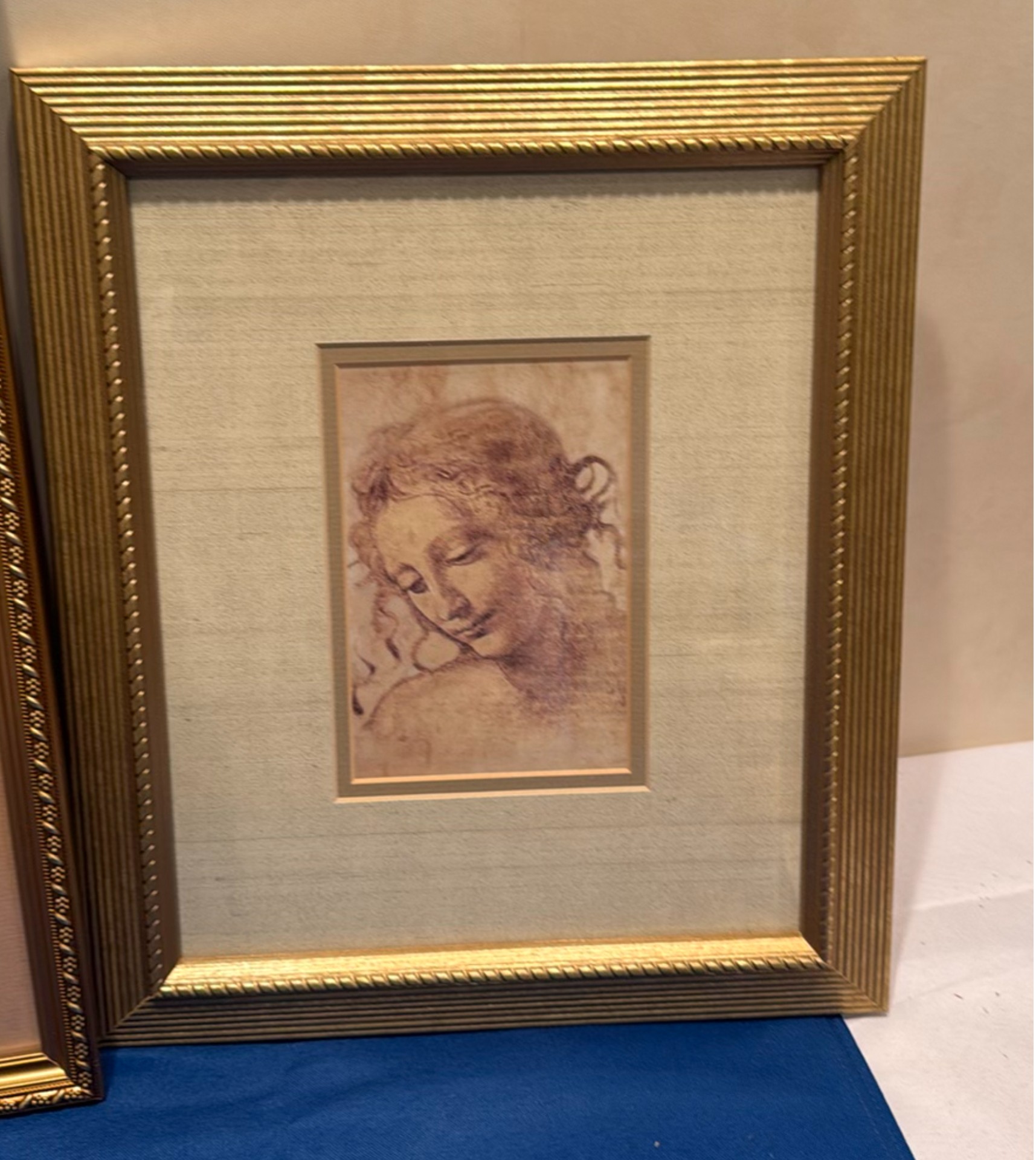 Three Framed Portrait Art Prints - image 4 of 4