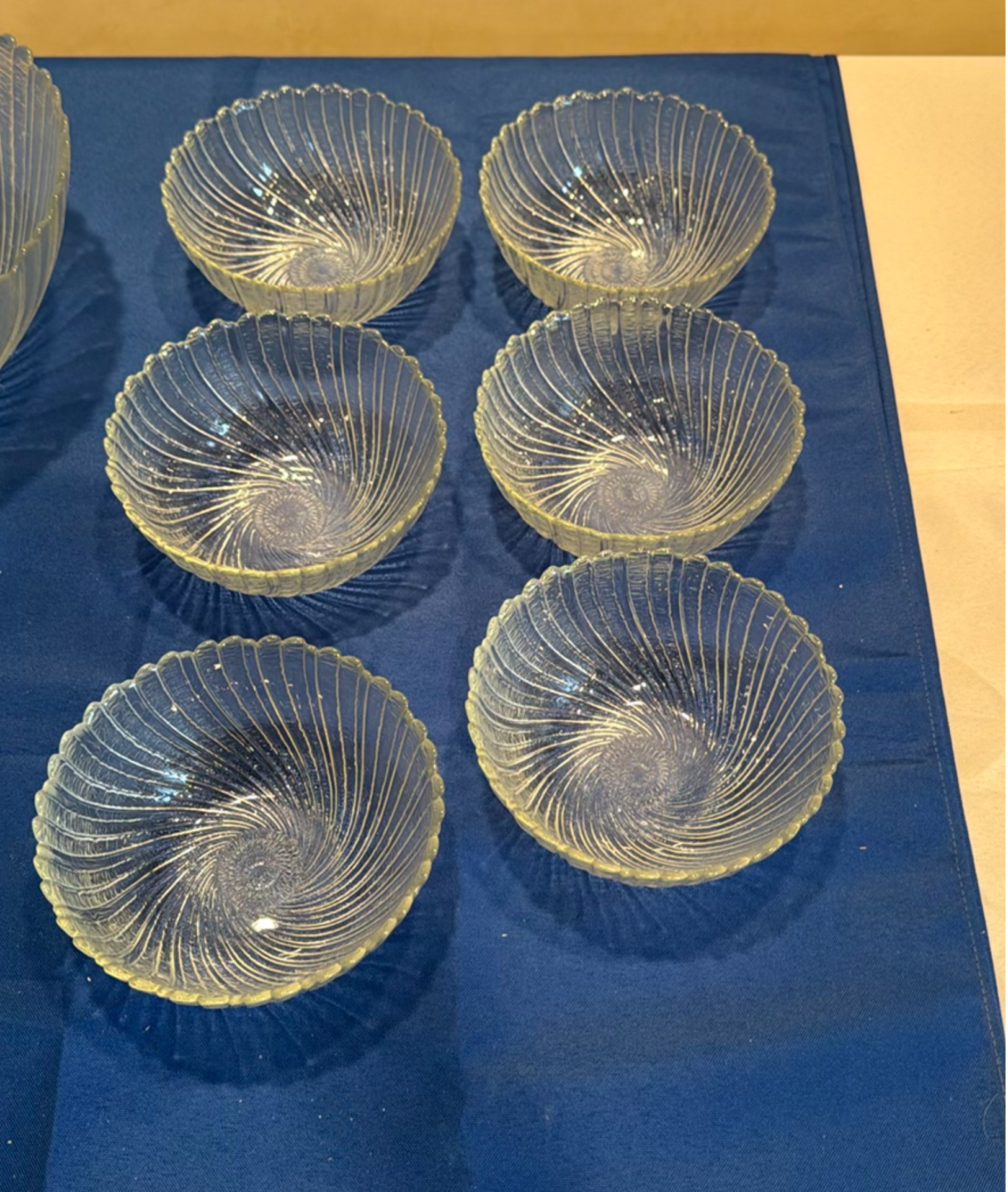 Assorted Clear Glass Bowls and Lidded Glass Dish - image 1 of 3