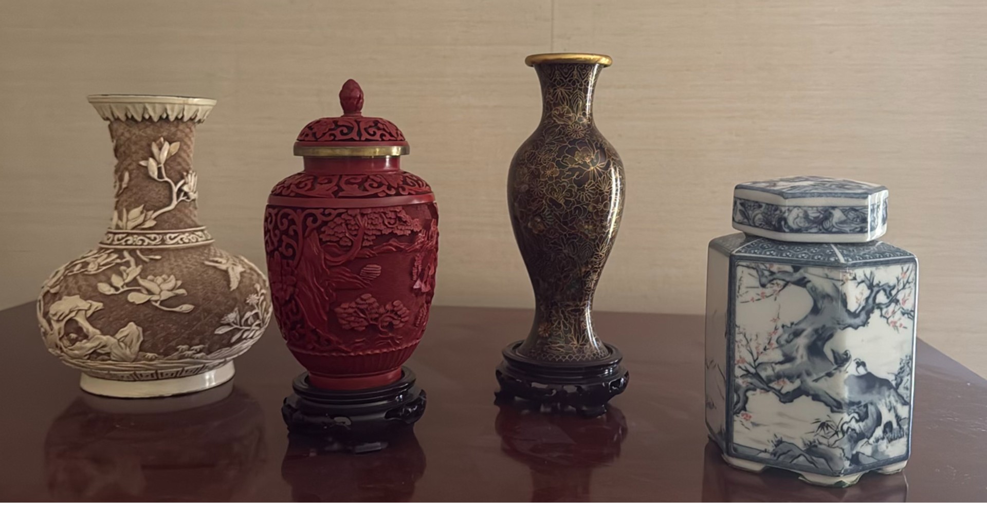 Decorative Vases and Lidded Jars - image 1 of 5