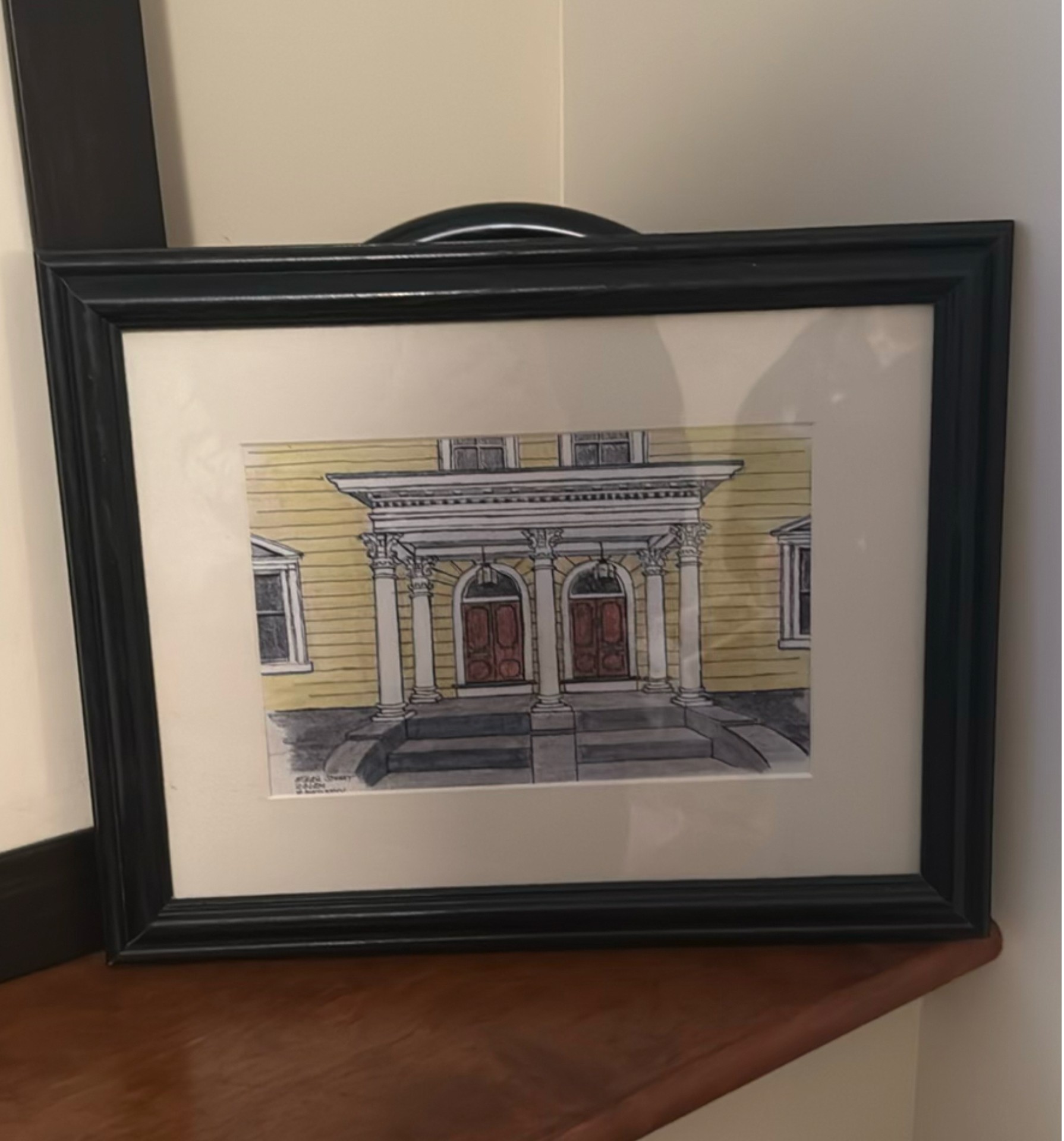 Two Framed Architectural Art Prints - image 2 of 3