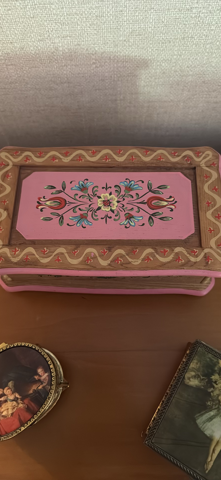 Decorative Wooden and Metal Trinket Boxes - image 5 of 5