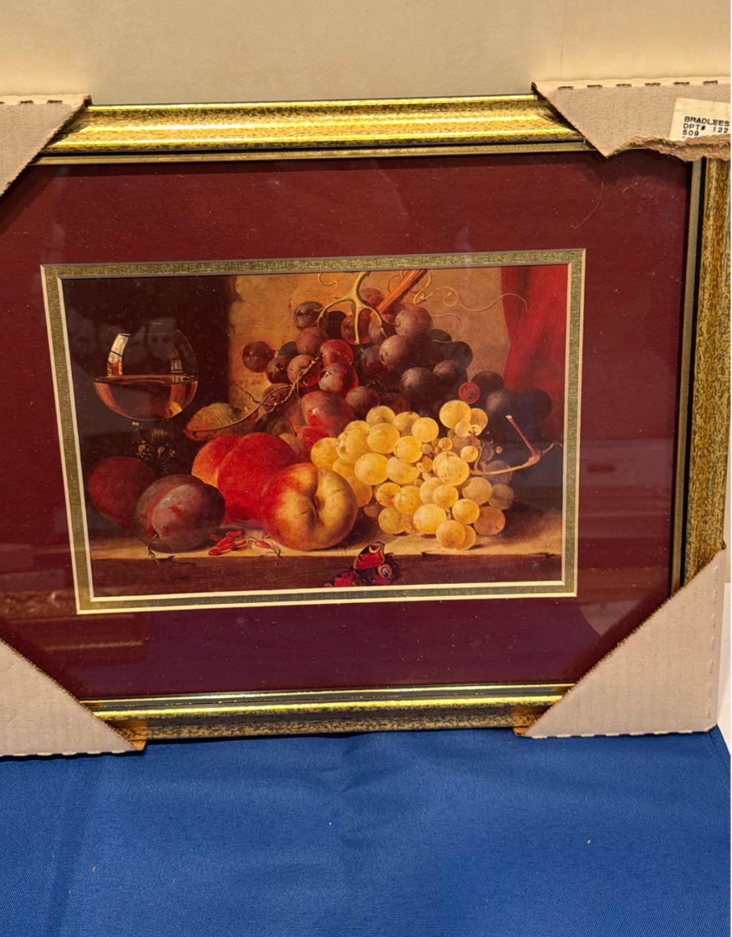 Three Framed Still Life Fruit Prints - image 4 of 4