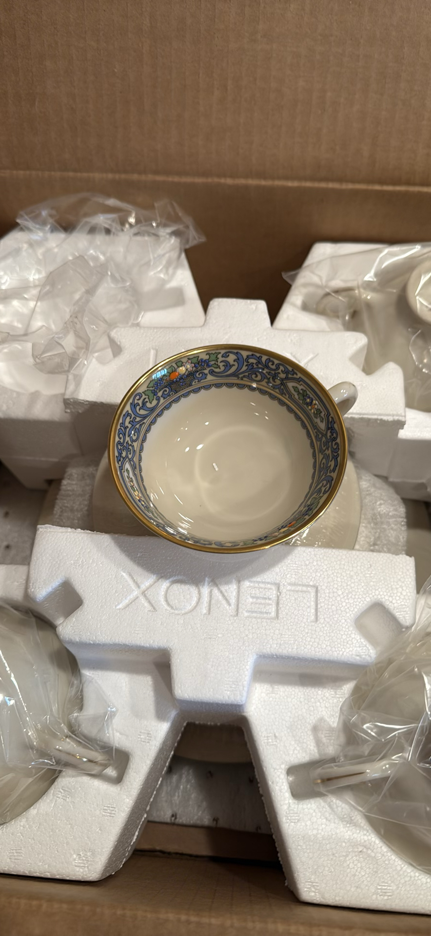 Lenox Autumn Pattern 20-Piece China Tea Set - image 1 of 7