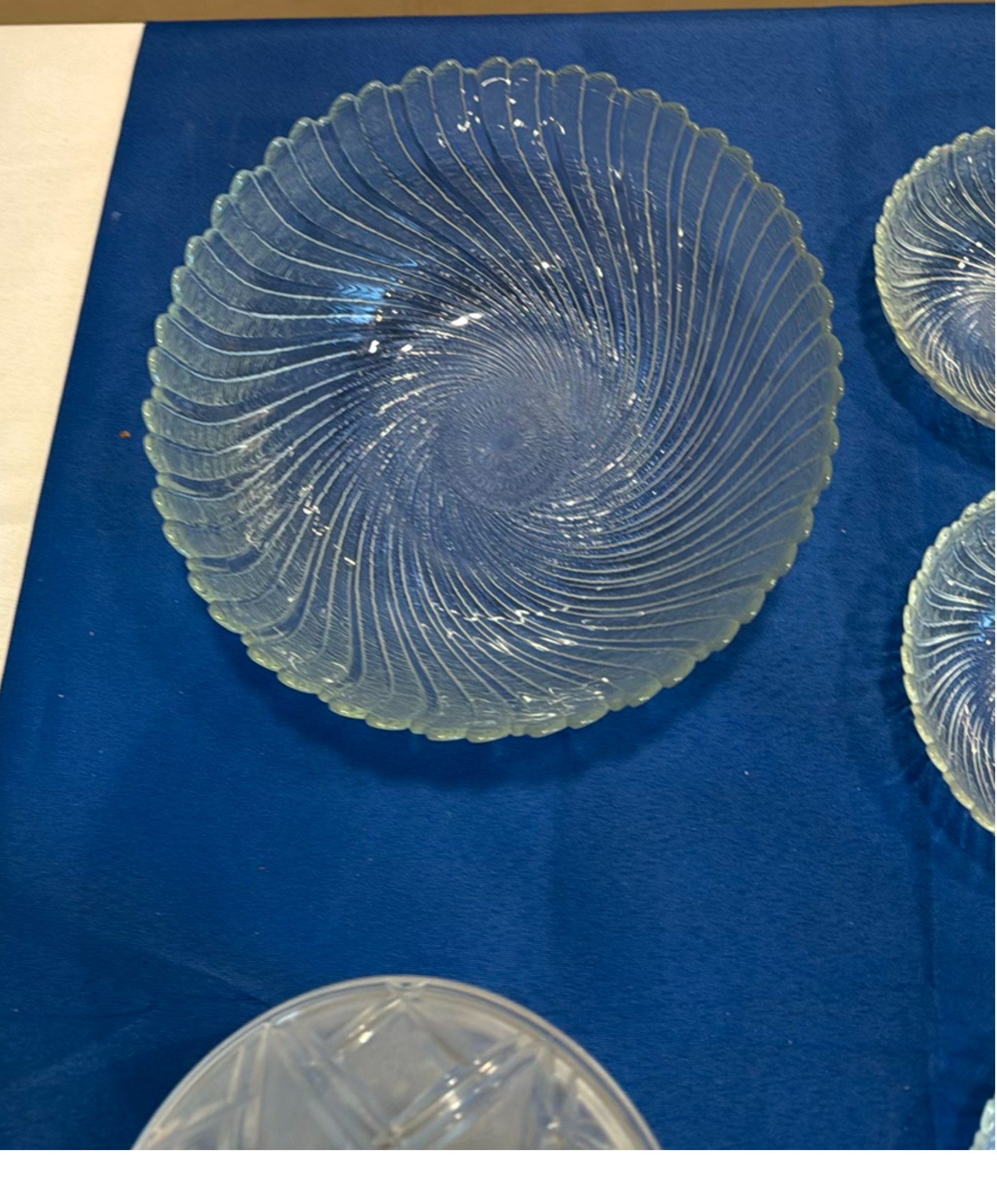Assorted Clear Glass Bowls and Lidded Glass Dish - image 2 of 3