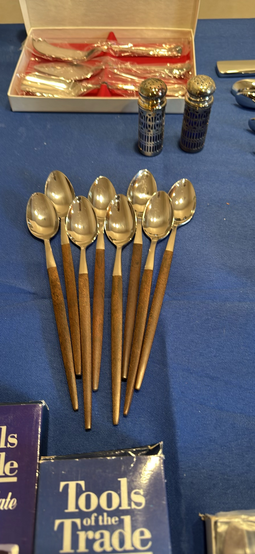 Assorted Silverplate Flatware and Serving Utensils - image 7 of 8